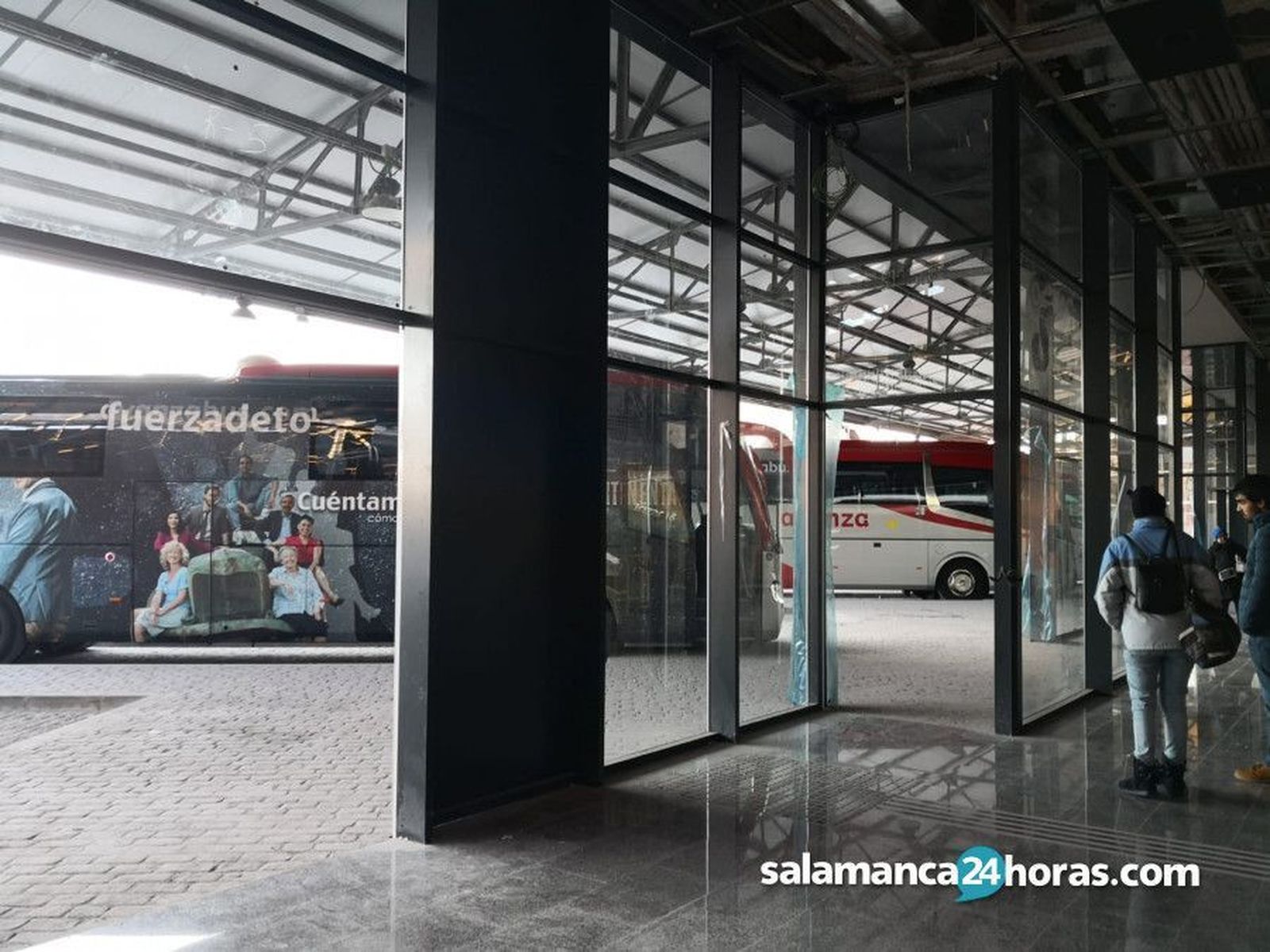 Estación de autobuses. Foto de archivo