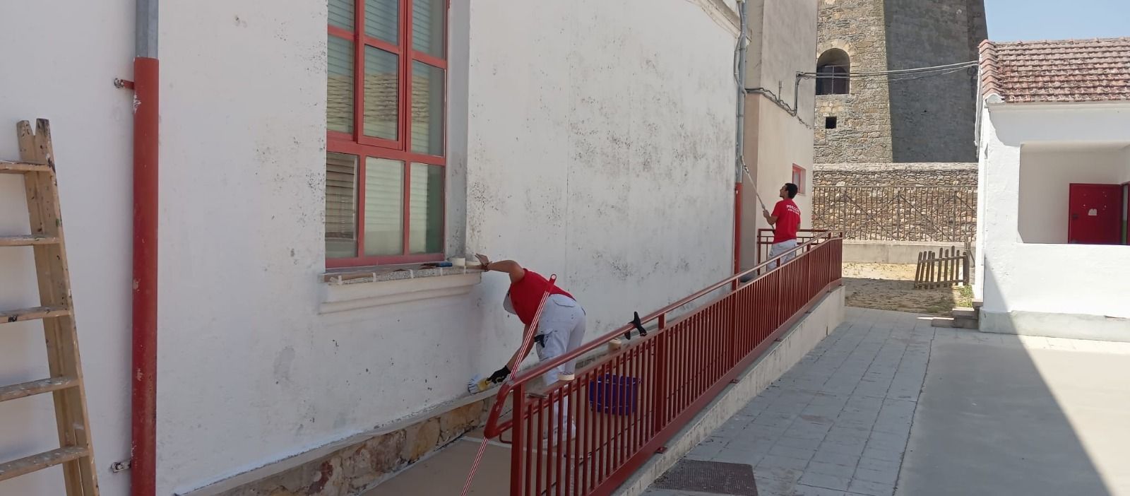 Mejoras en el colegio Santa Teresa de Alba  (2)