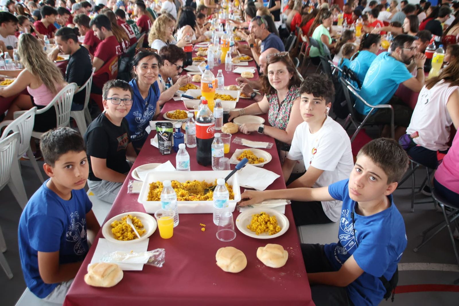Degustación de paella en Villares de la Reina por las fiestas del Corpus Christi 2025