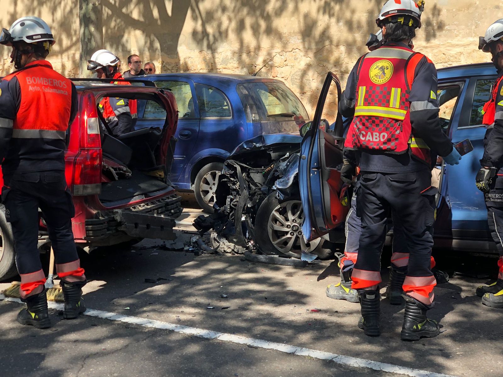 Accidente avenida de San Agustín