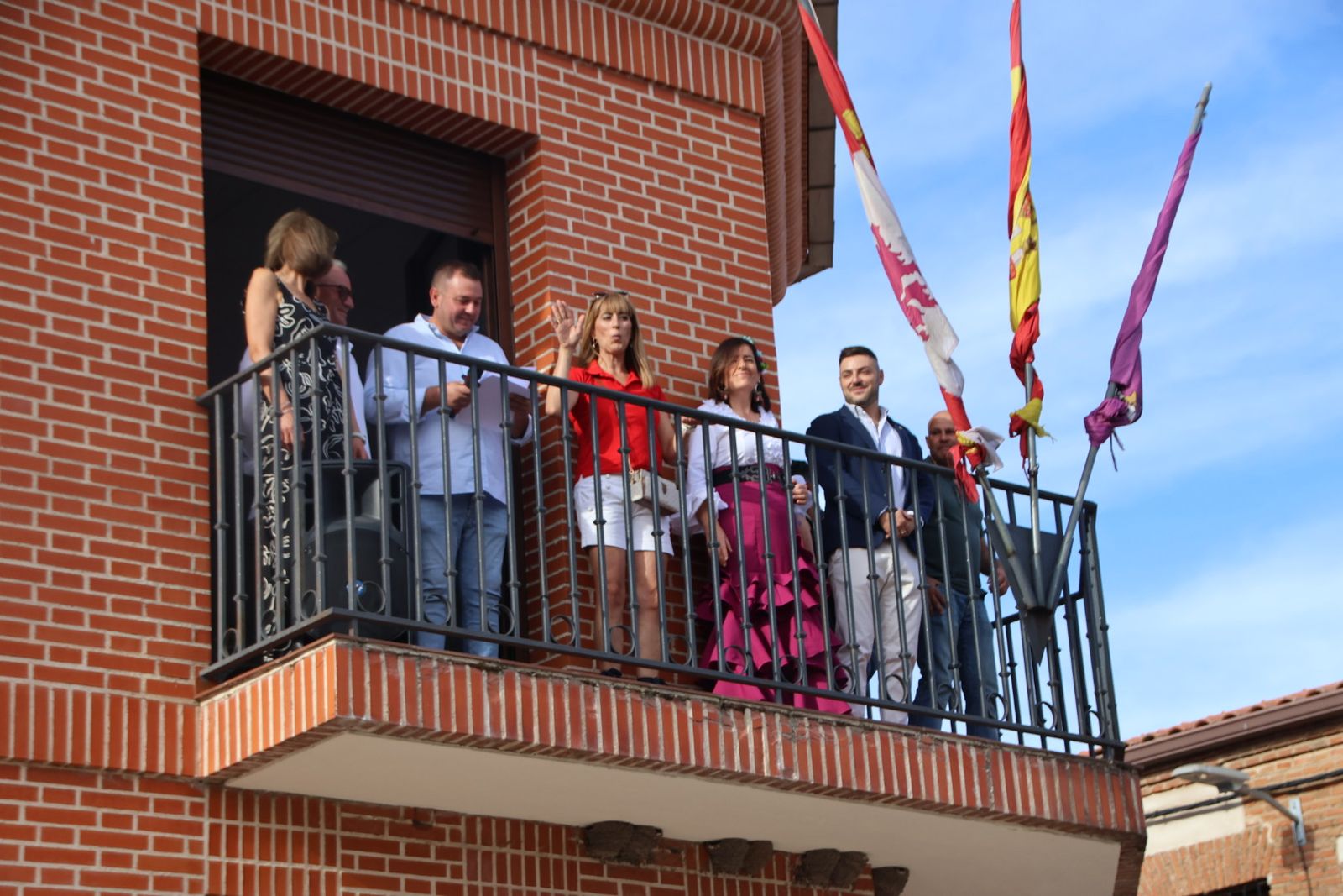 Villoria, pregón y ofrenda floral