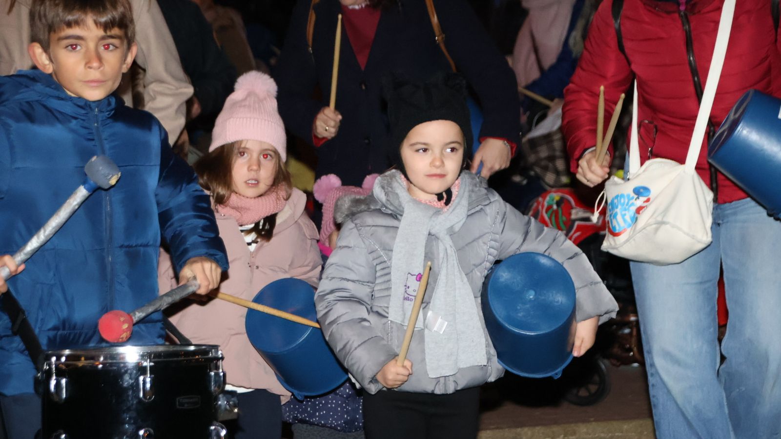 Pasacalles, batucada día Santa Cecilia