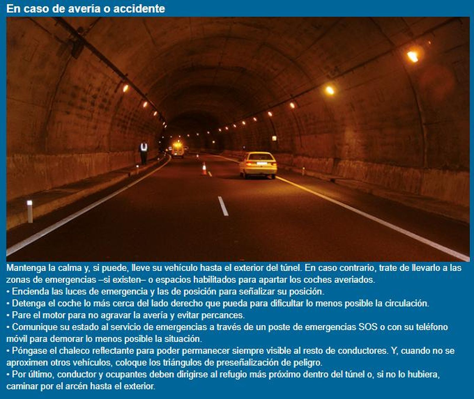 Avería o accidente. DGT Avería o accidente. DGT