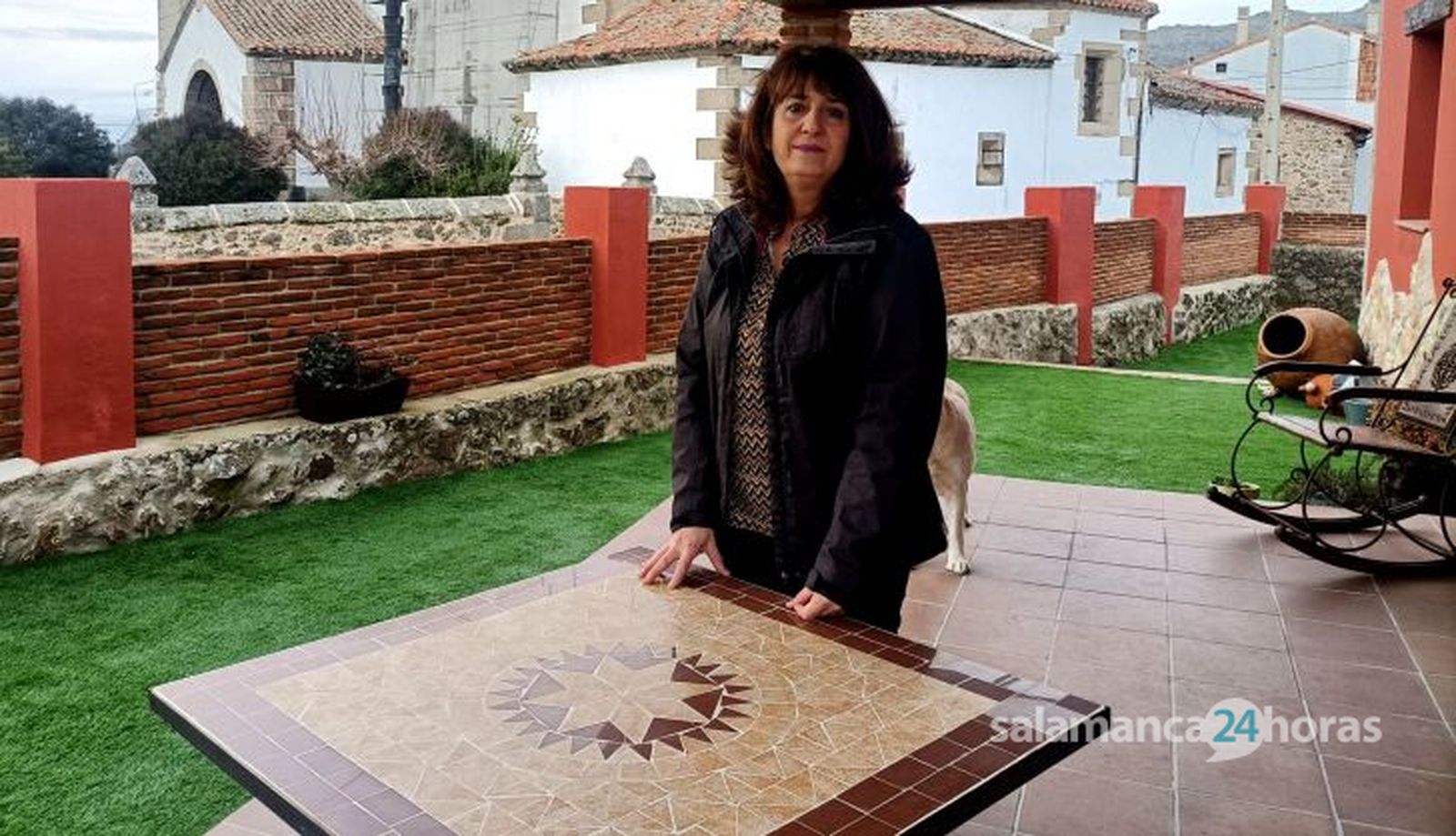 Olga García posa para Salamanca24horas