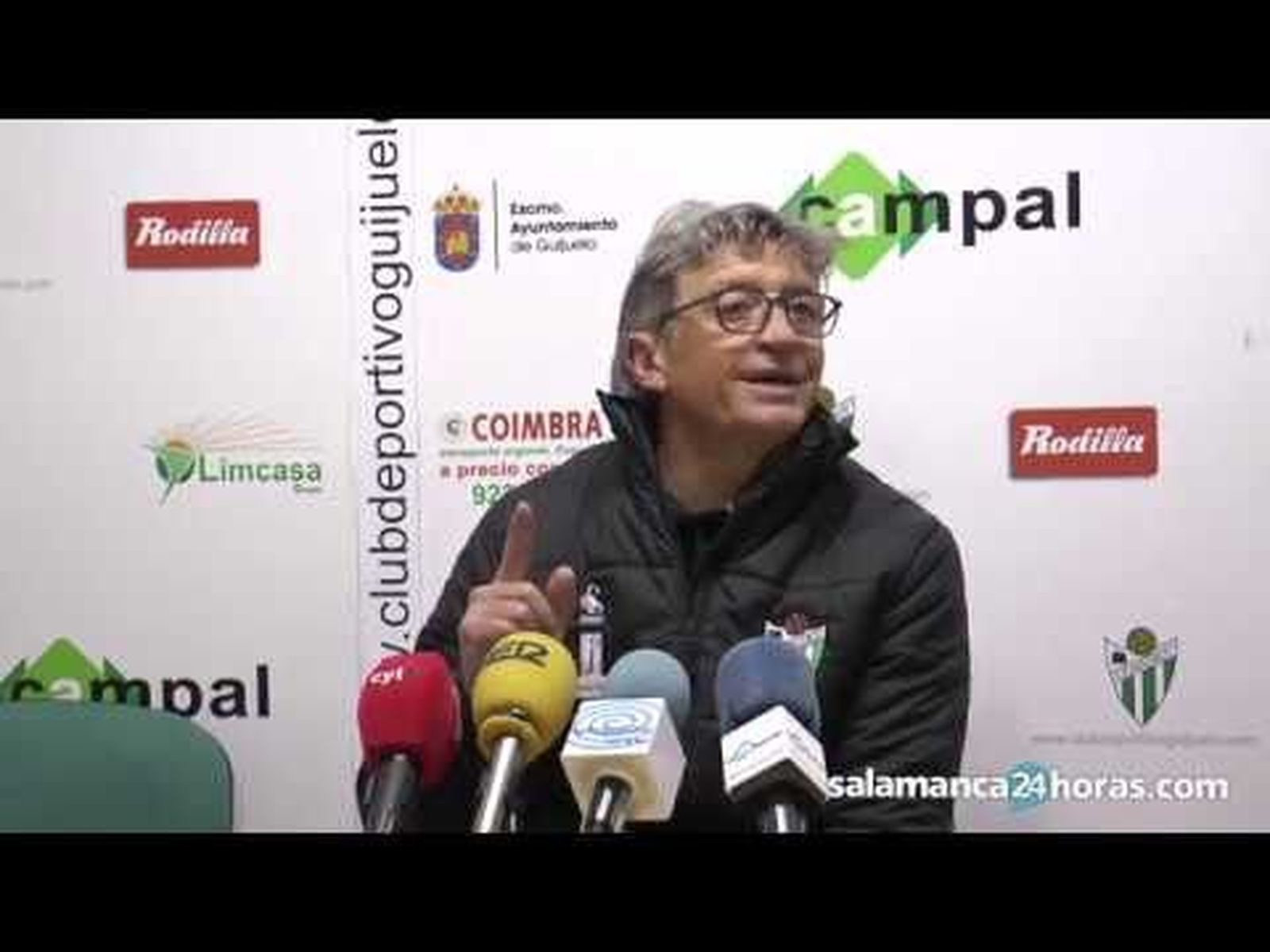 Rueda de prensa tras el Guijuelo - Rápido de Bouzas