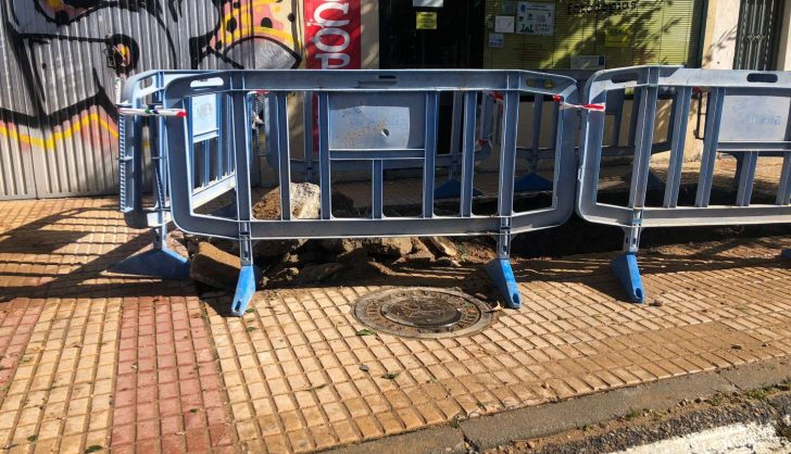 Reventón en la avenida de Maristas (3)