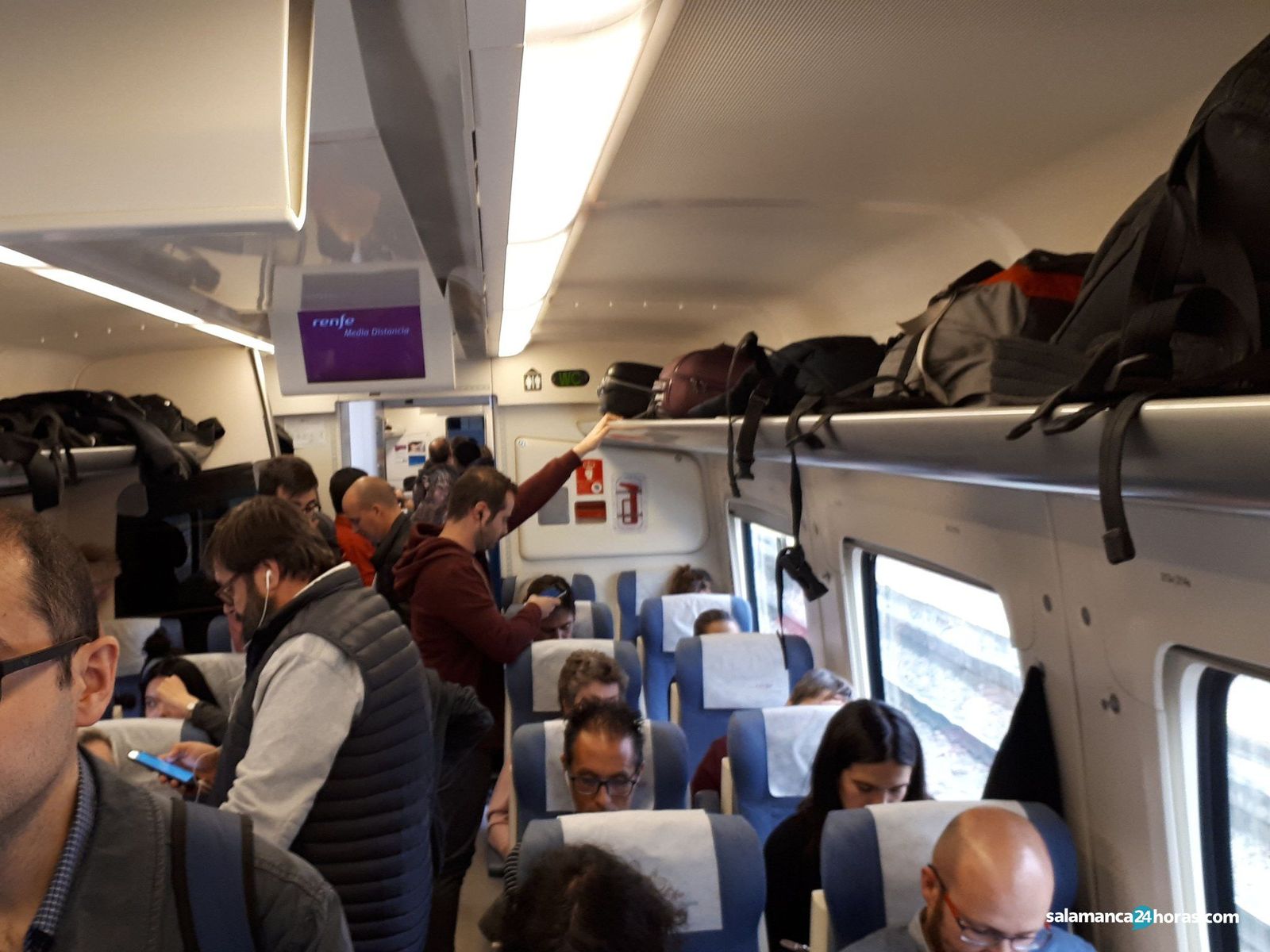 Retraso tren Madrid Salamanca 1