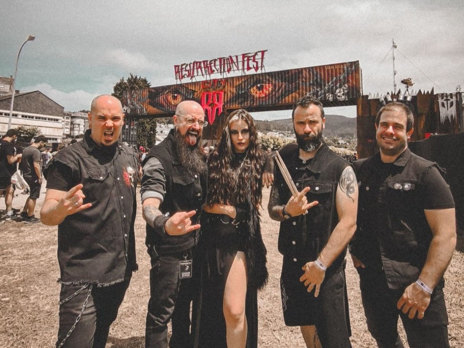 Death & Legacy en el Resurrection Fest. FOTO: RR.SS