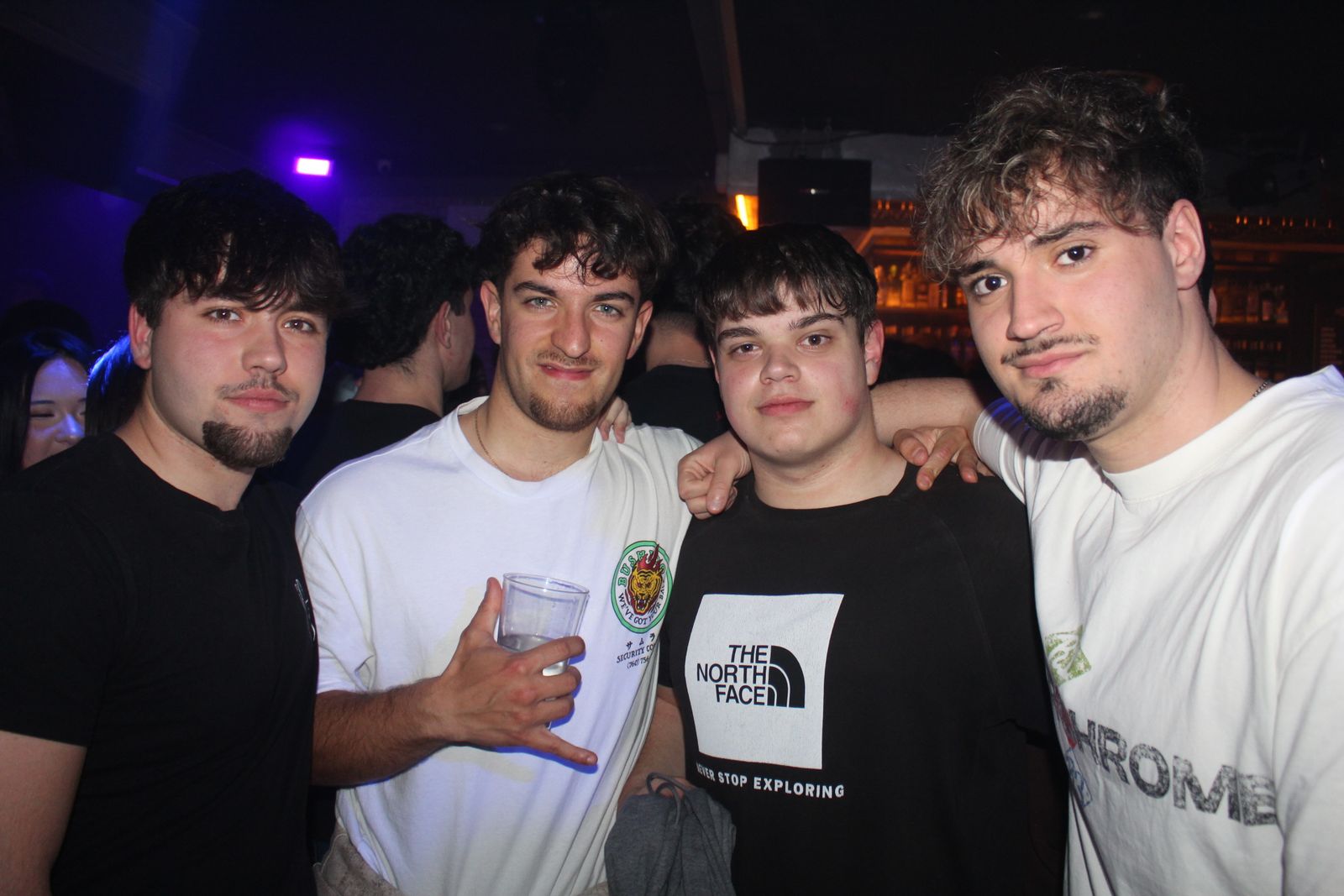 Salamanca de noche, sabado 28 de febrero