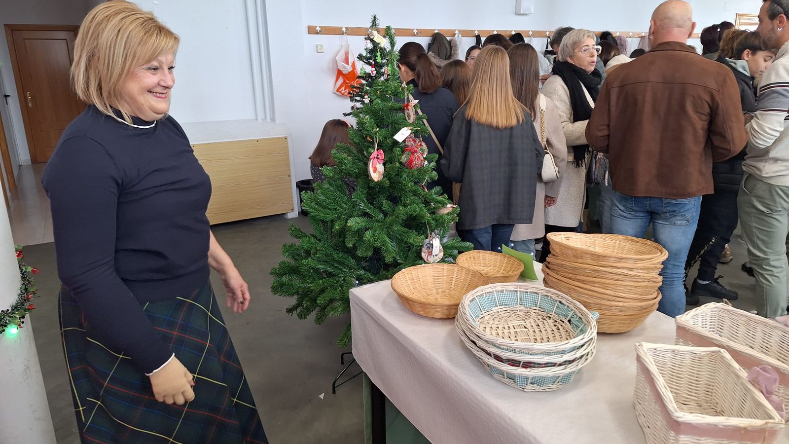 Mercadillo solidario de Navidad en Villoria con productos artesanales