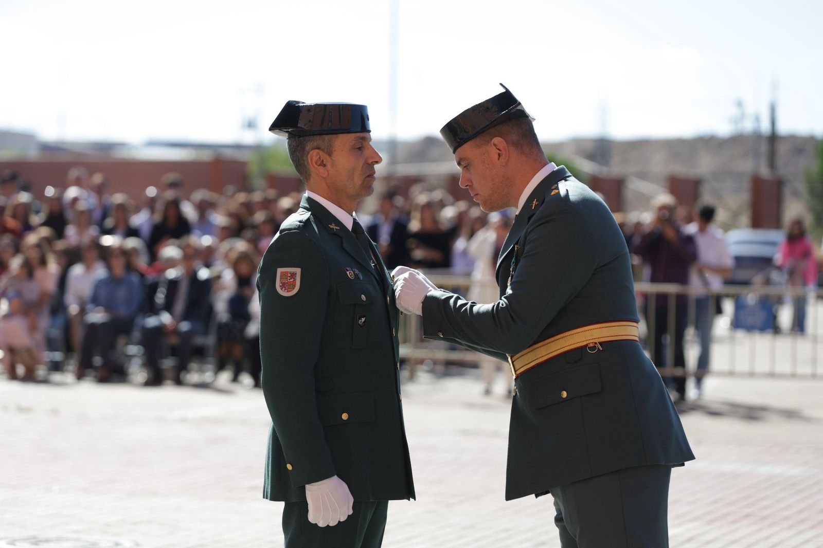 Salamanca rinde honores a la Guardia Civil en la Celebración de su Patrona