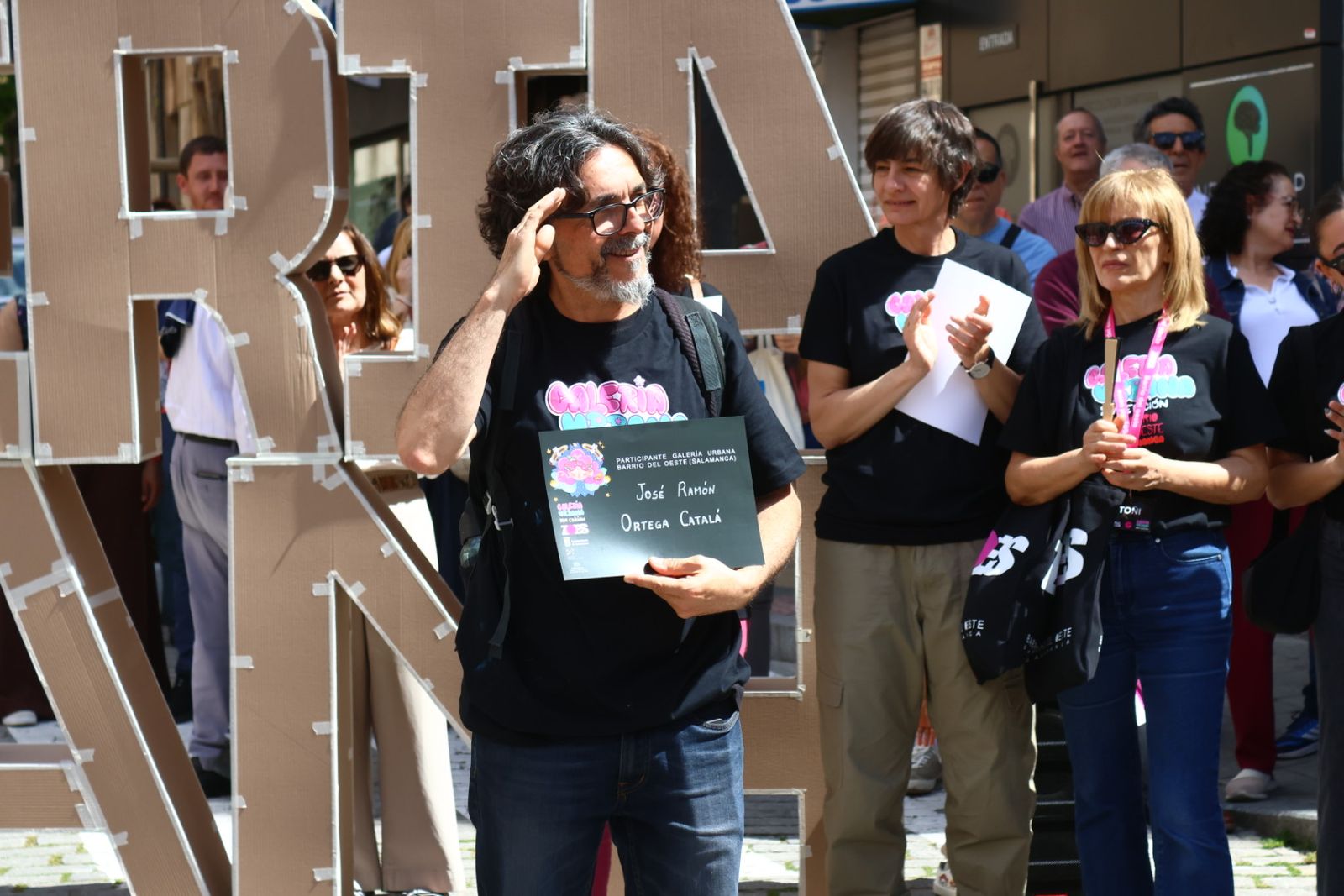 Entrega de premios de la XVI Galería Urbana del Barrio del Oeste