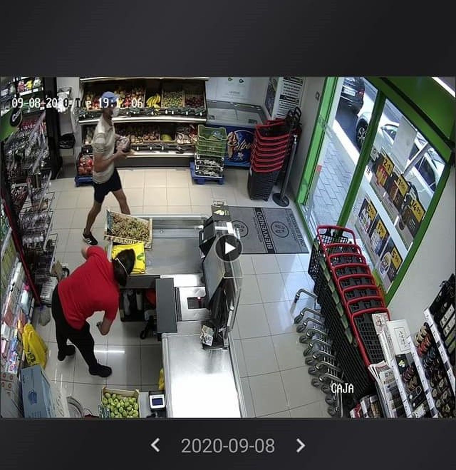 Robo coviran san pablo