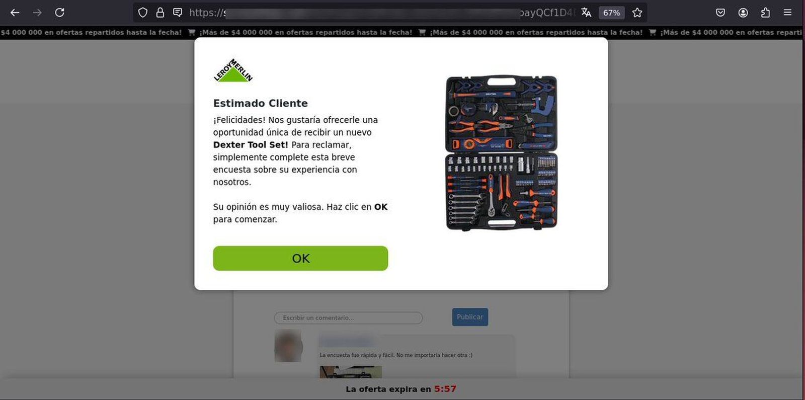 La Guardia Civil avisa sobre una estafa que consiste en hacerse pasar por Leroy Merlin