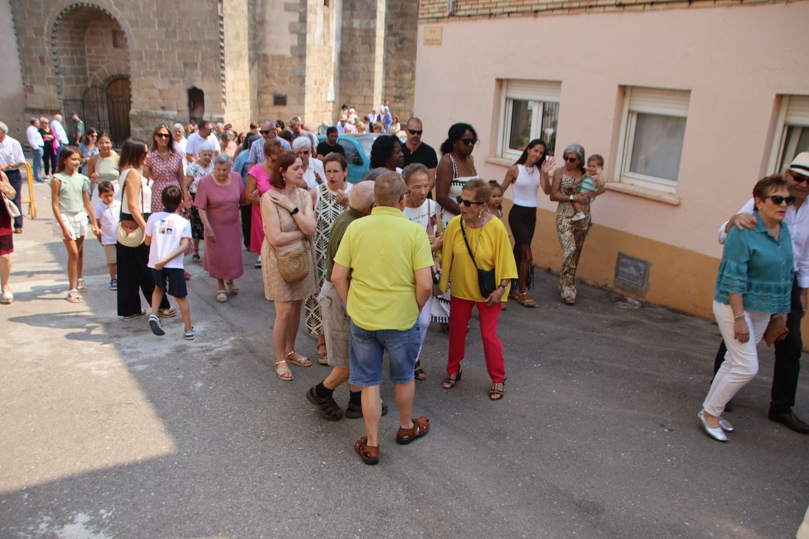 Masueco misa y procesión en honor a San Bernardo
