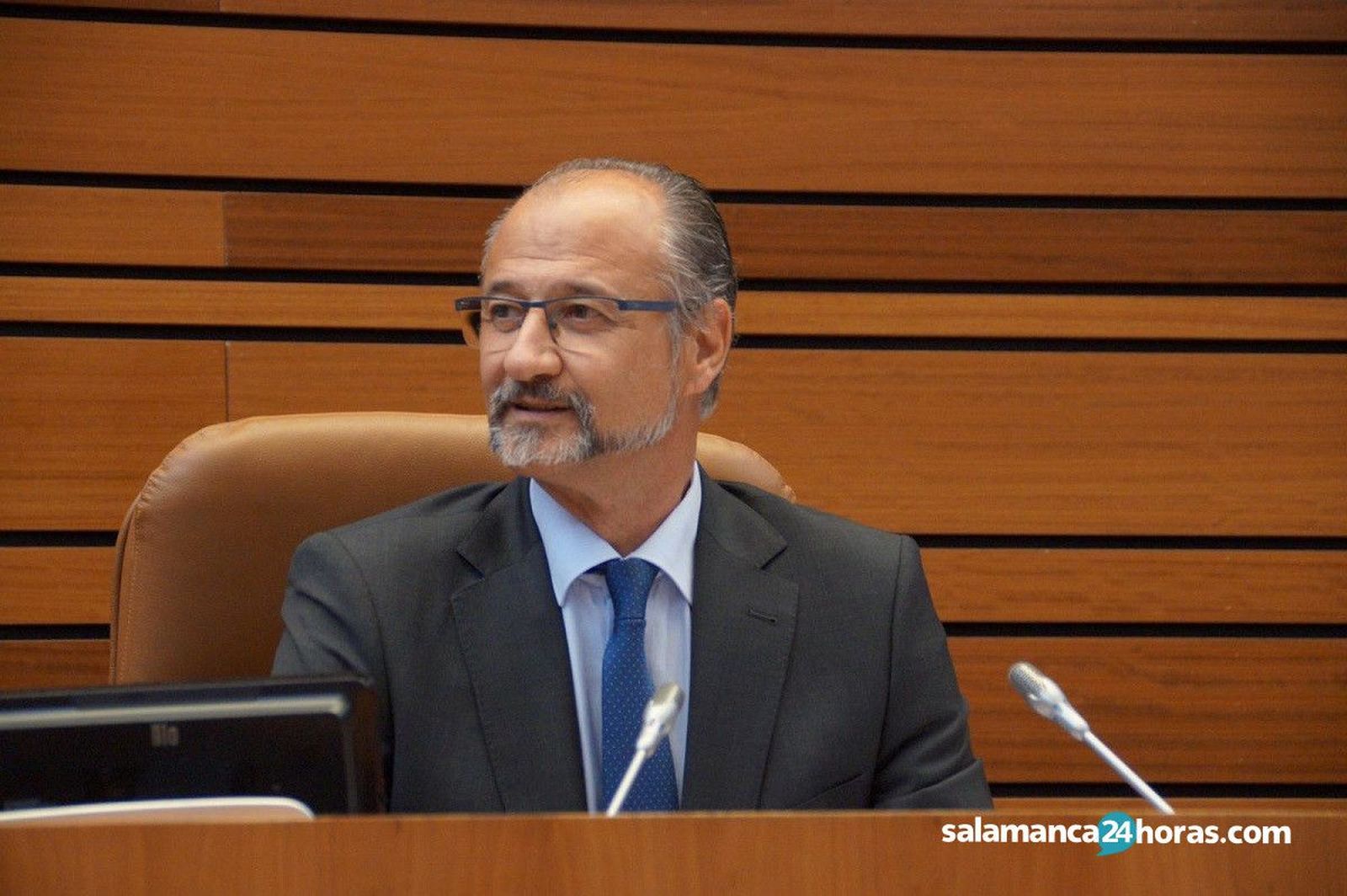 Luis Fuentes en las Cortes de Castilla y León