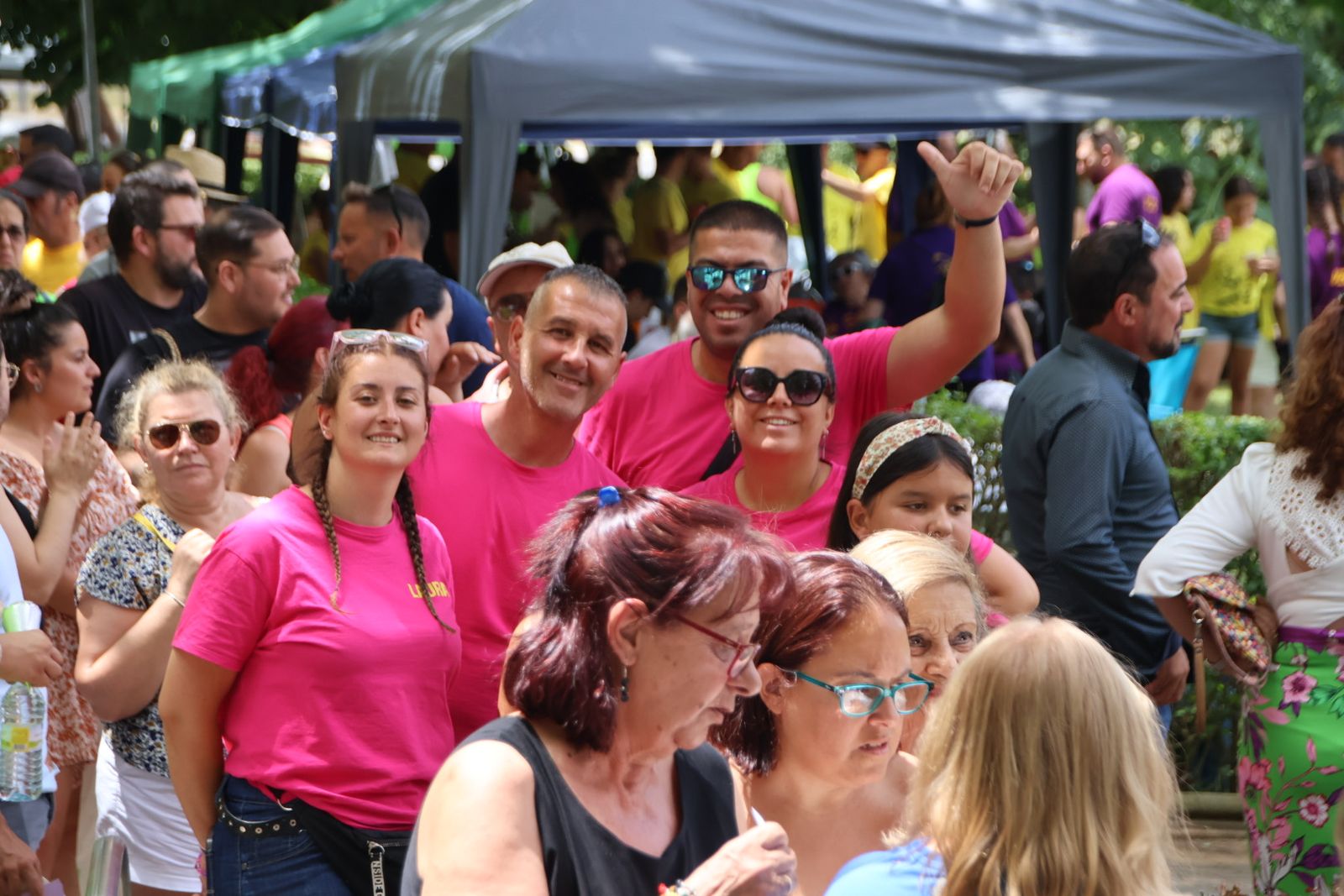 Actos festivos de la asociación de vecinos de los barrios Pizarrales y El Carmen