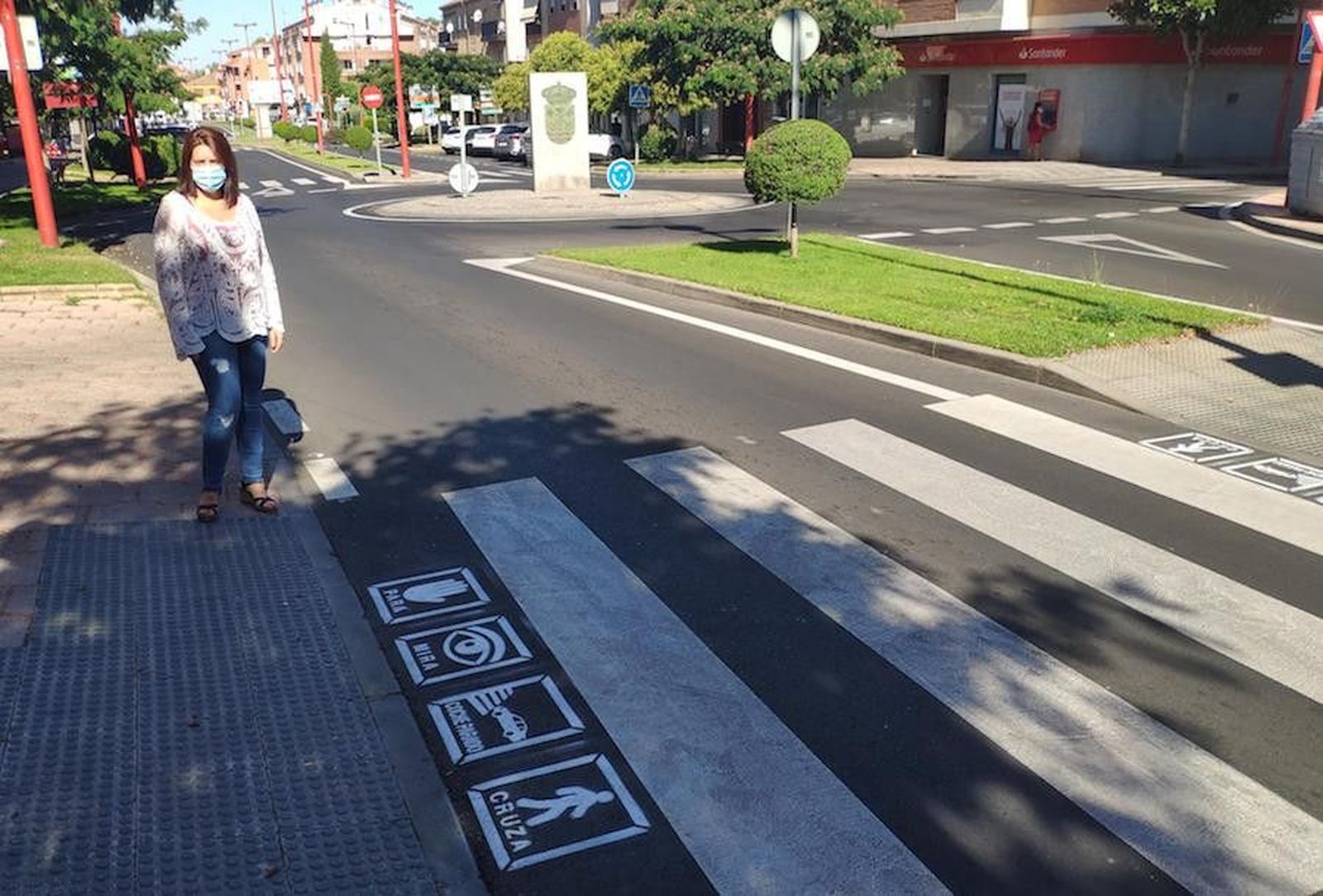 Pictogramas pasos de peatones