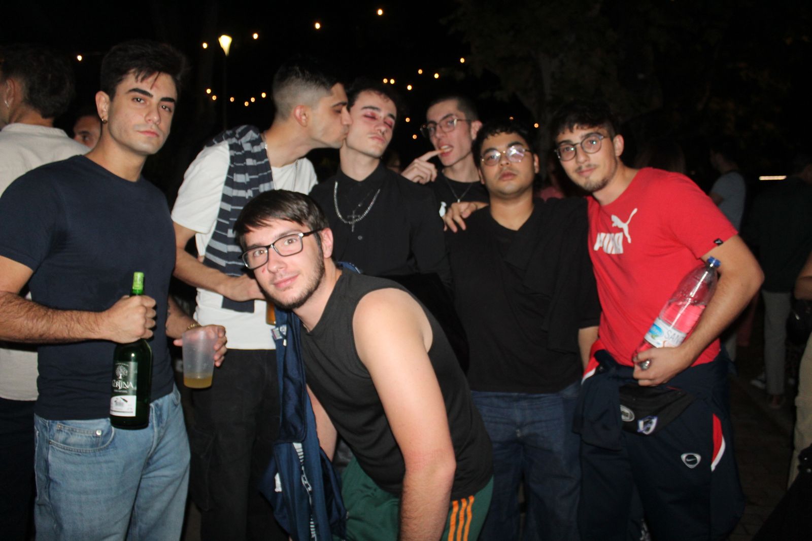 Ambiente en la Feria de Día en la tarde de este viernes