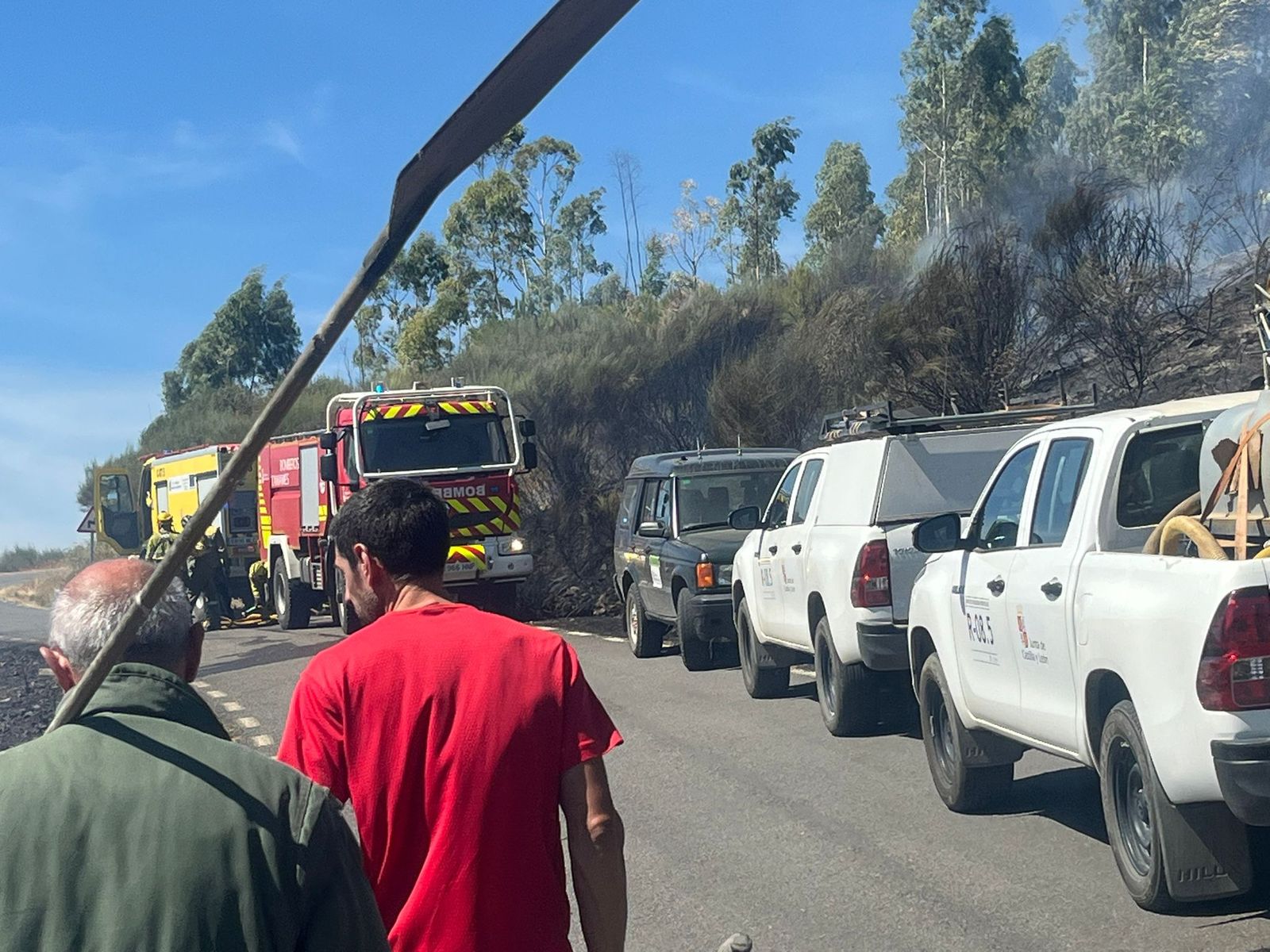 Incendio en Garcibuey