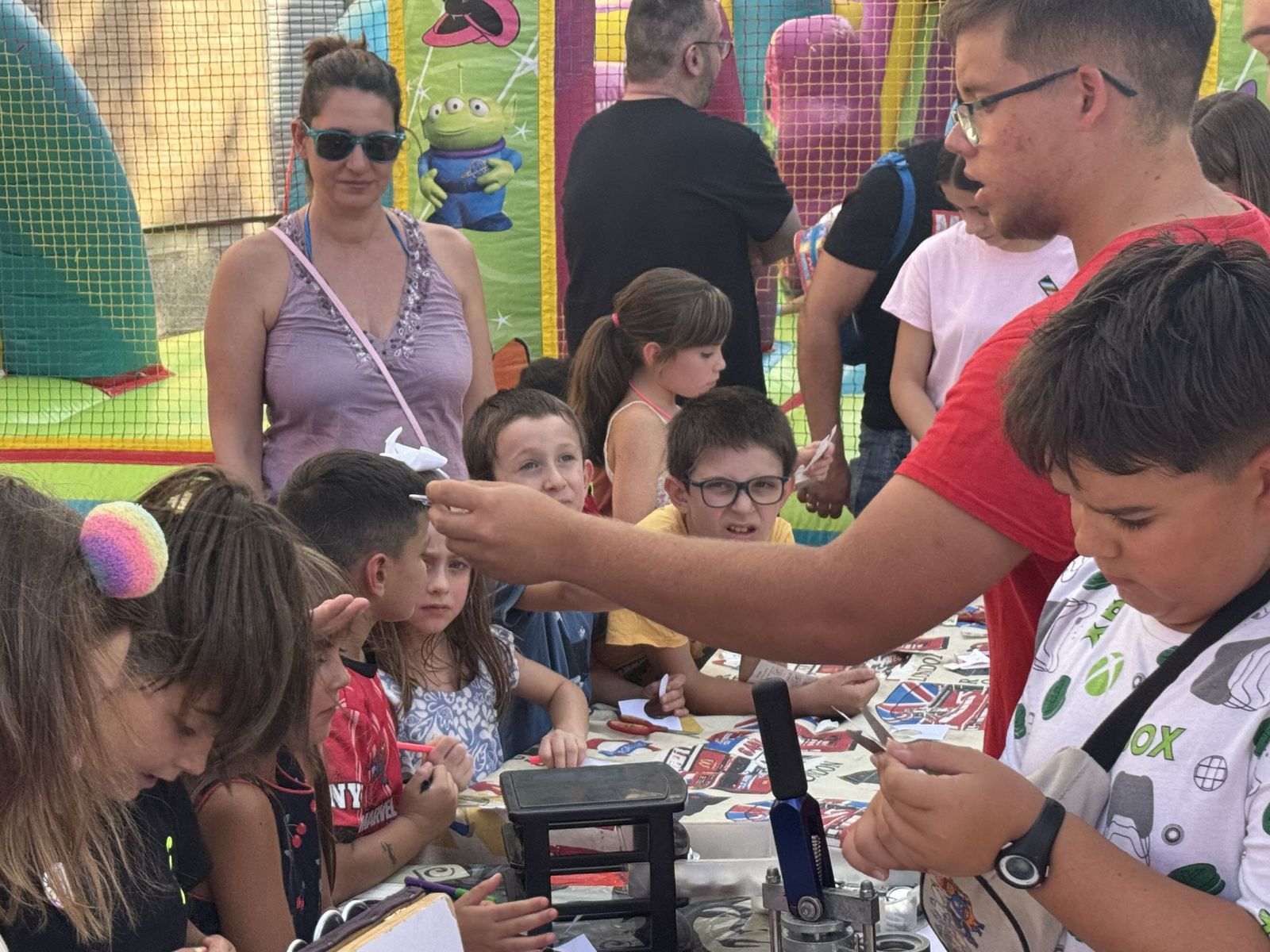 Moriscos. Parque infantil Asaltacalles.