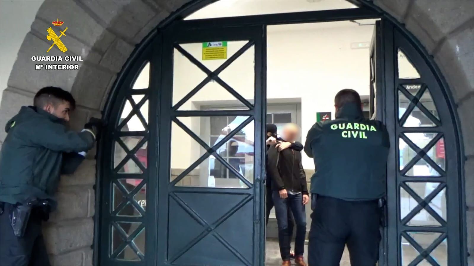 Simulacro de la Guardia Civil en Puebla de Sanabria 2