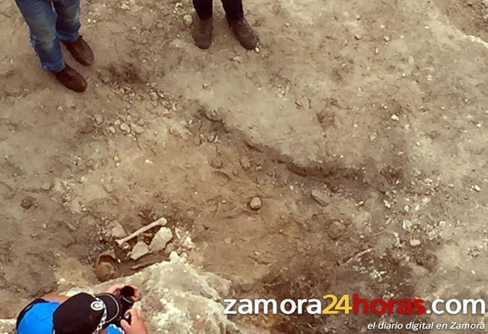 La osamenta humana encontrada en la muralla, al Anatómico Forense de Madrid