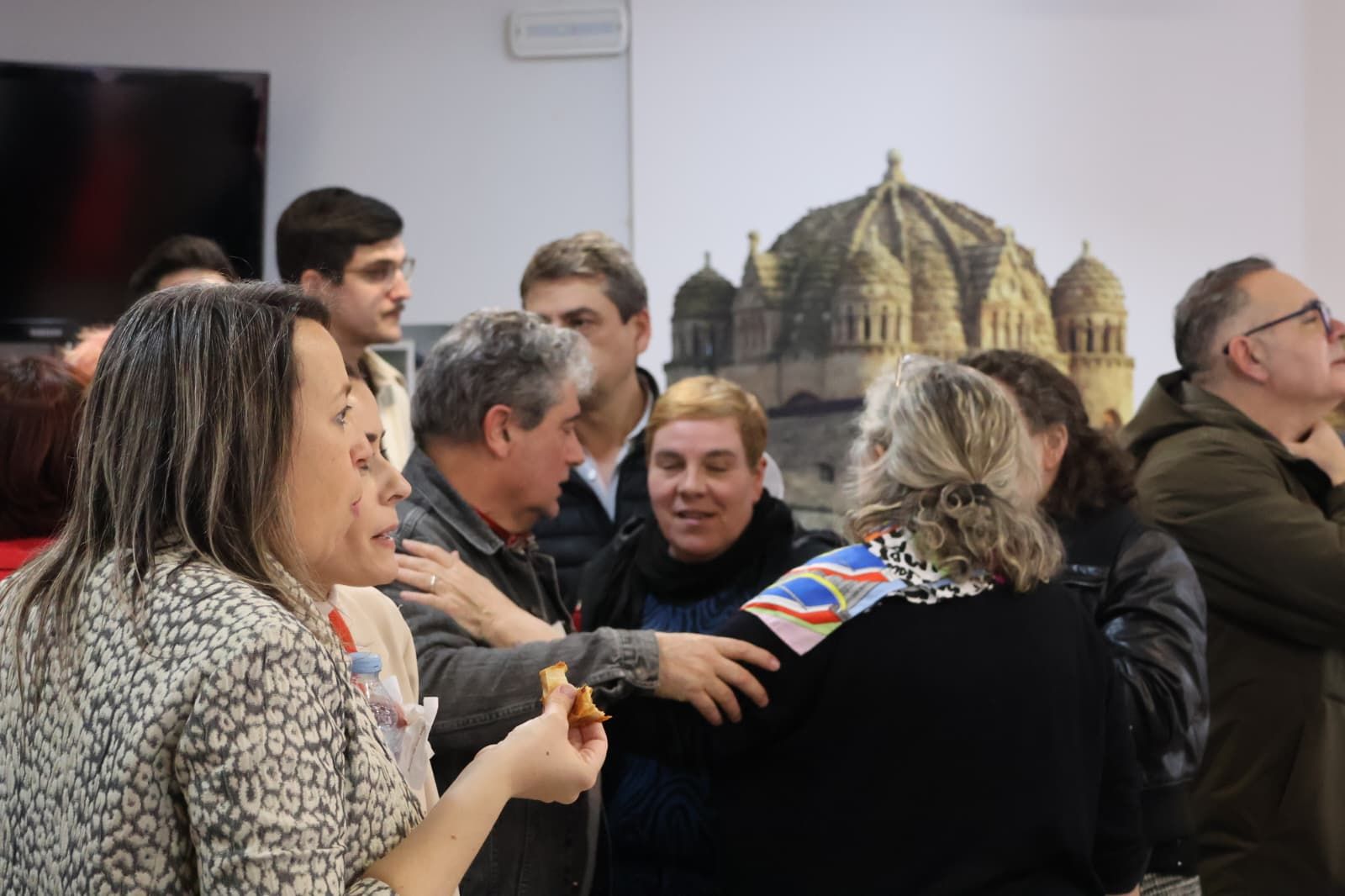 Noeche electoral en la sede del PSOE en Zamora