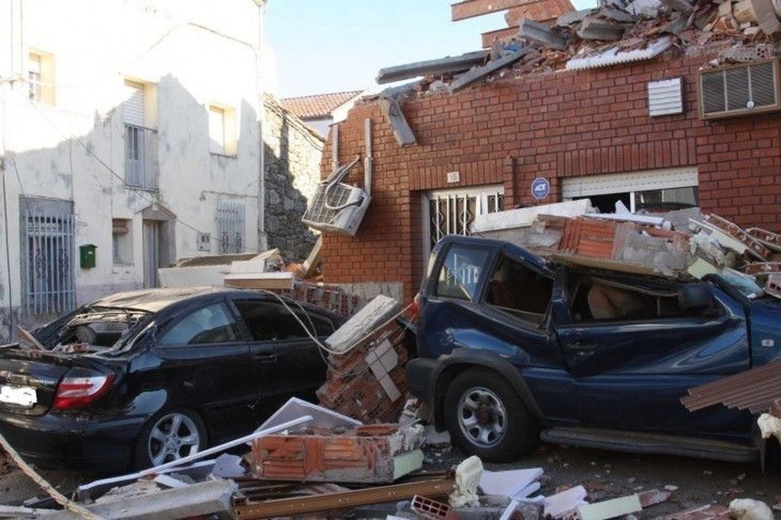 Un hombre de 60 años, herido grave por una explosión de gas en Valdelacasa