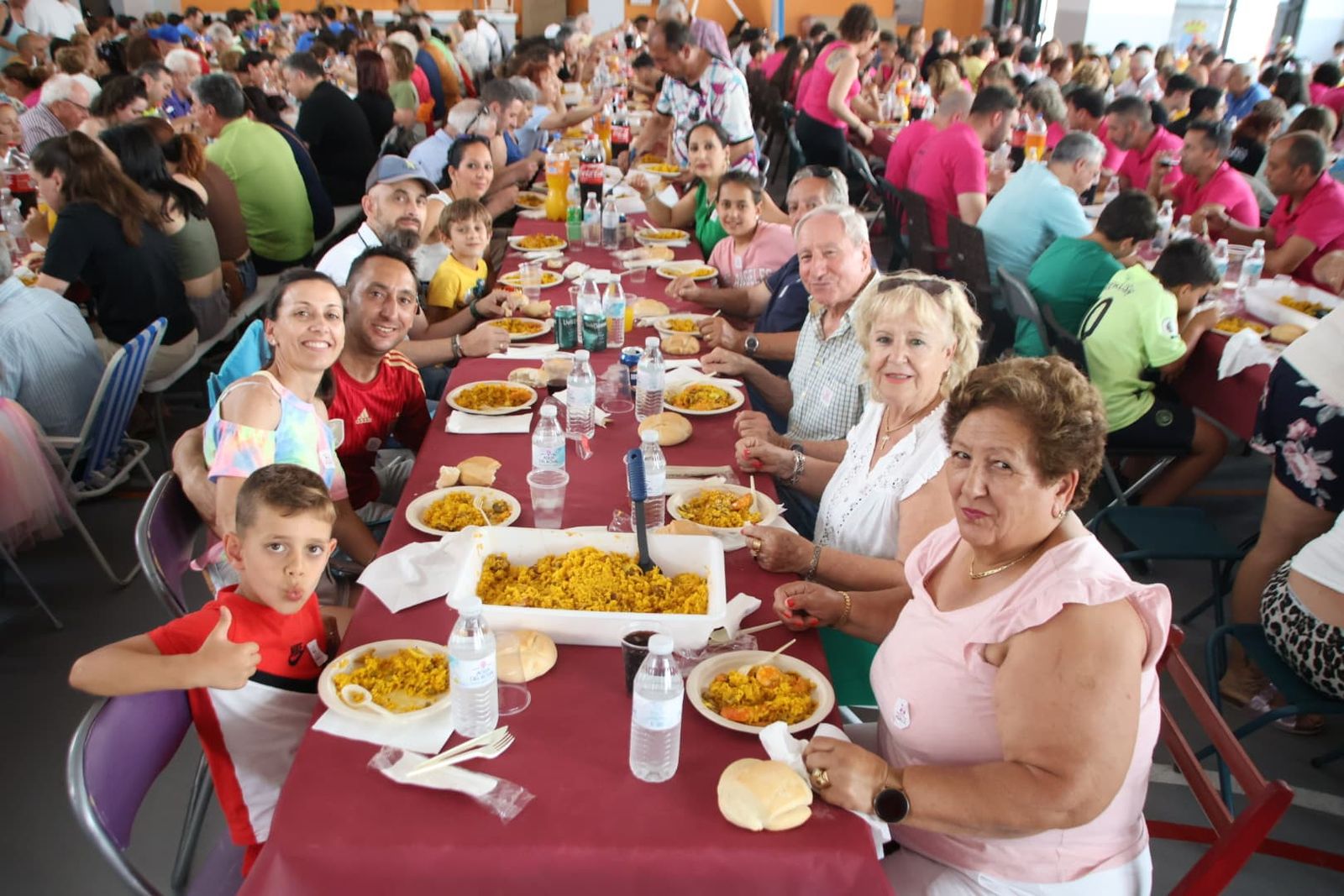 Degustación de paella en Villares de la Reina por las fiestas del Corpus Christi 2025