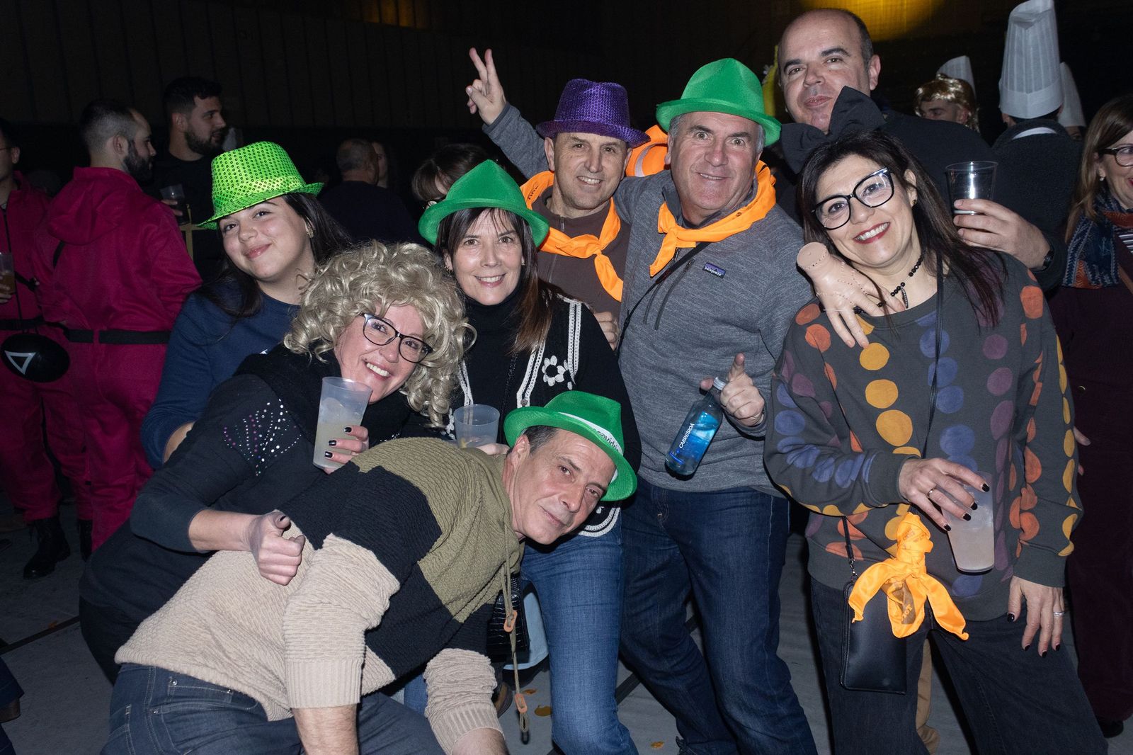 Salamanca de noche, sábado del Carnaval del Toro de Ciudad Rodrigo