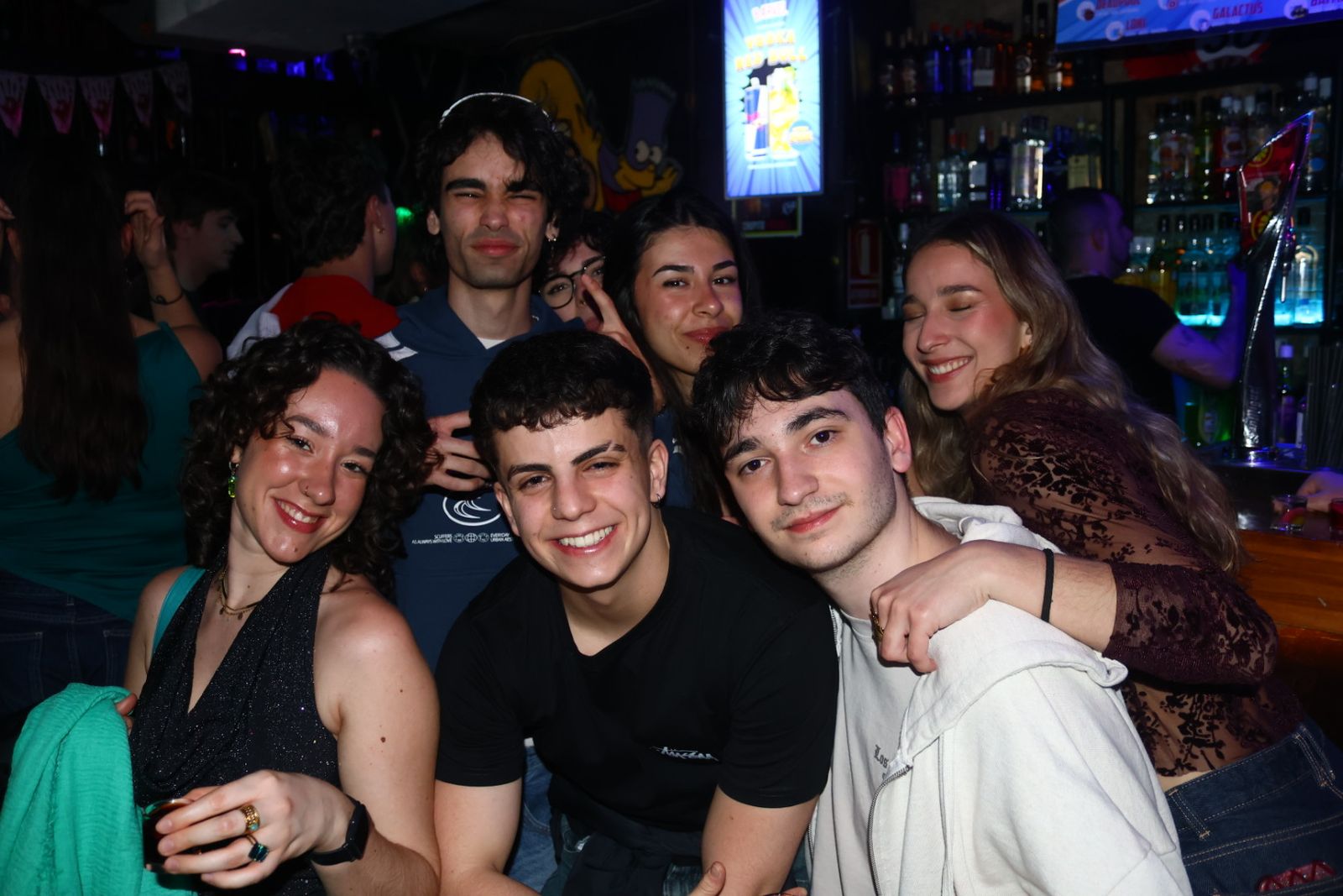 Salamanca de noche, sábado 21 de febrero