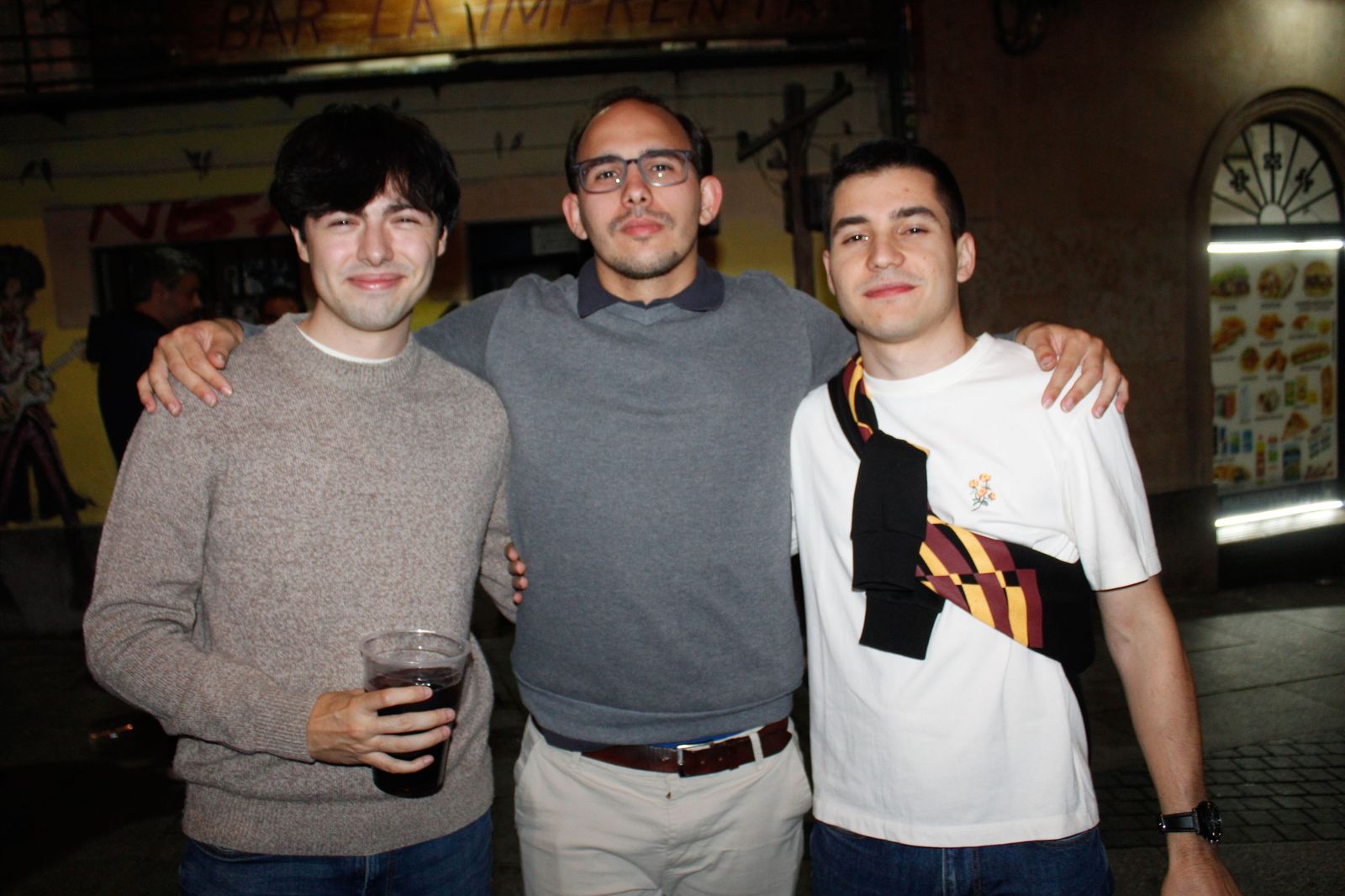 Salamanca de noche, viernes 3 de octubre