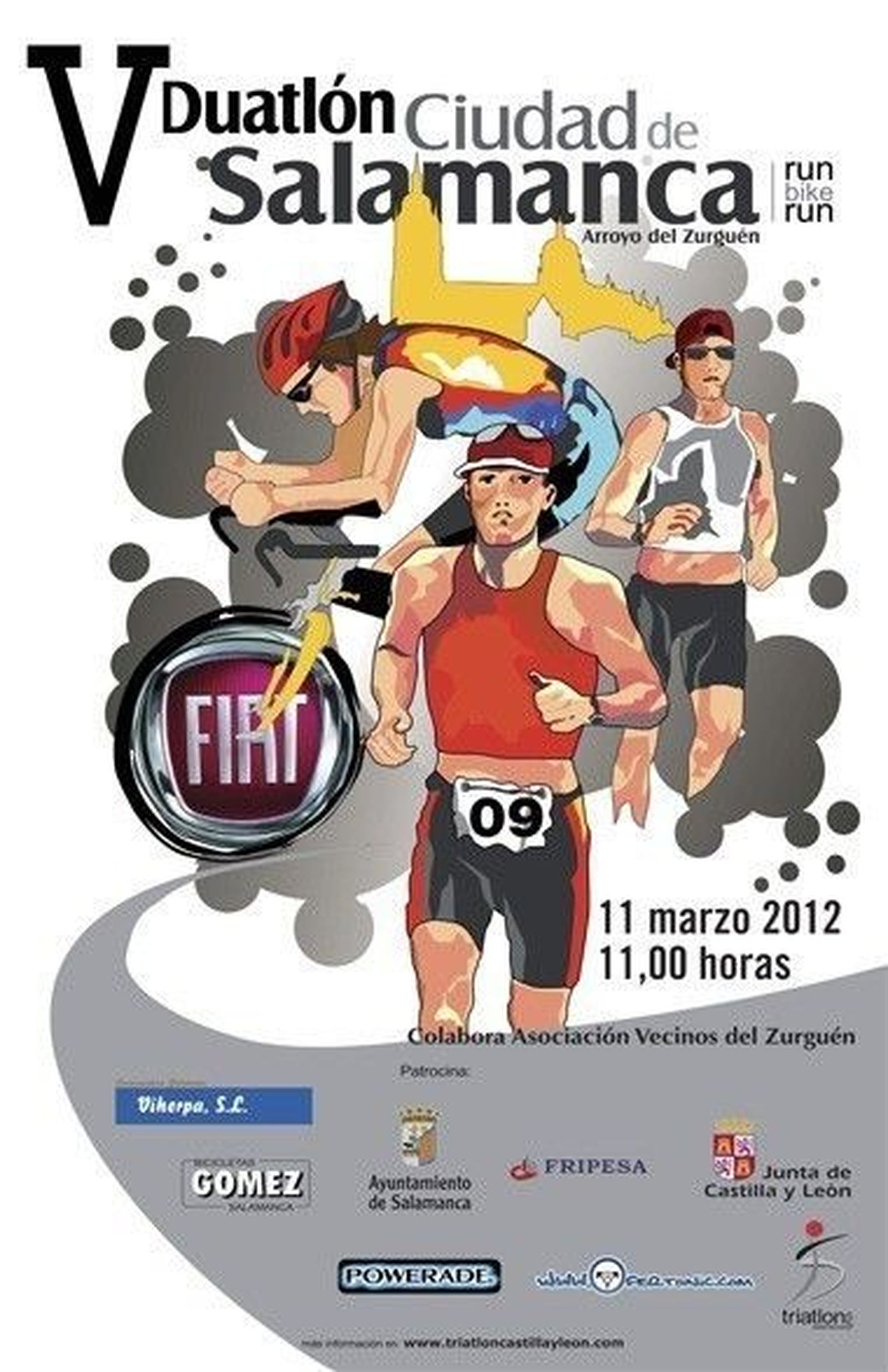 Abierto el plazo para participar en el quinto Duatlón Ciudad de Salamanca