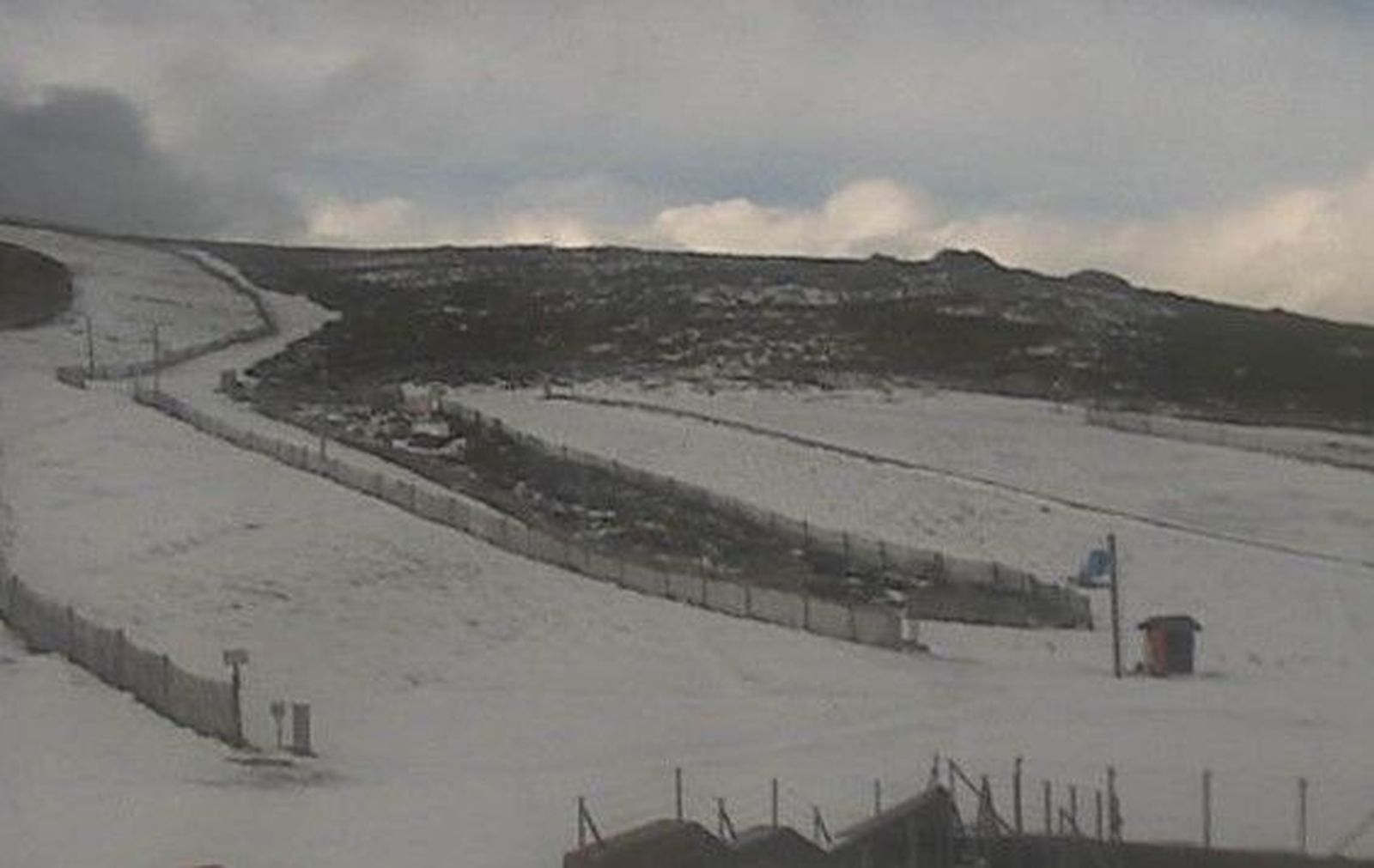 Covatilla nieve a 14 de noviembre de 2024. Archivo.