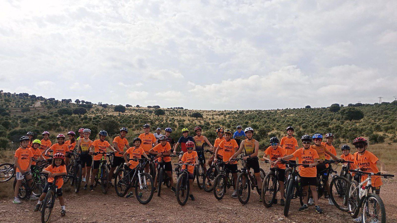 Bicibús de la Escuela de Triatlón Salmantina