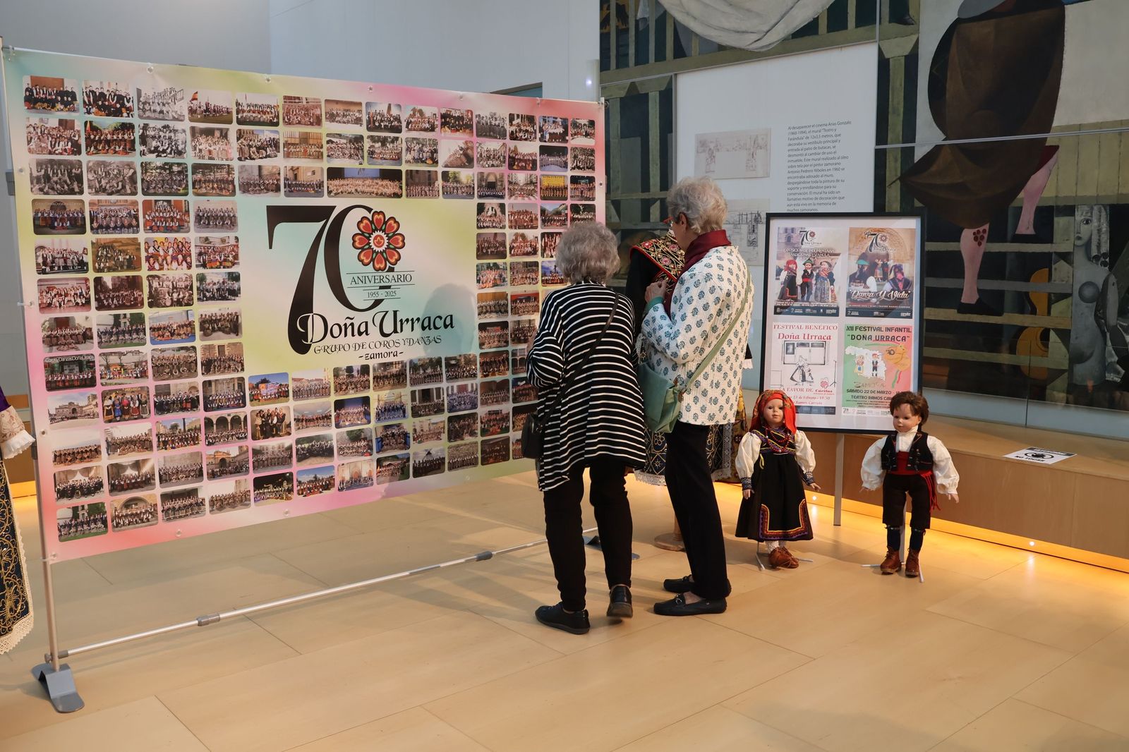 Los recuerdos de 70 años del grupo Doña Urraca en imágenes