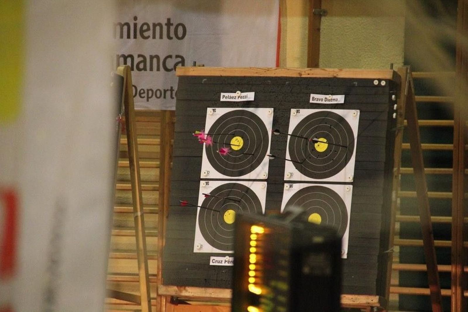 Tiro con arco en el Pabellón Lazarillo de Tormes