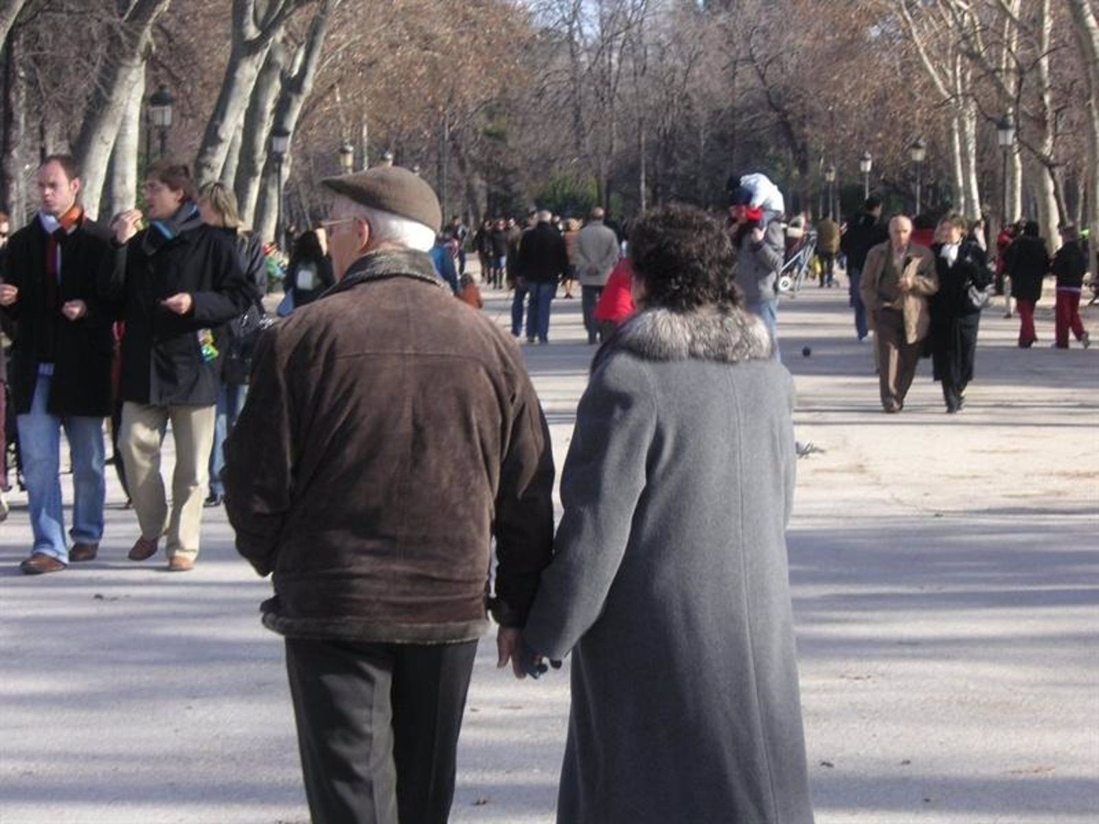 Pareja de ancianos. Foto EP Pareja de ancianos. Foto EP