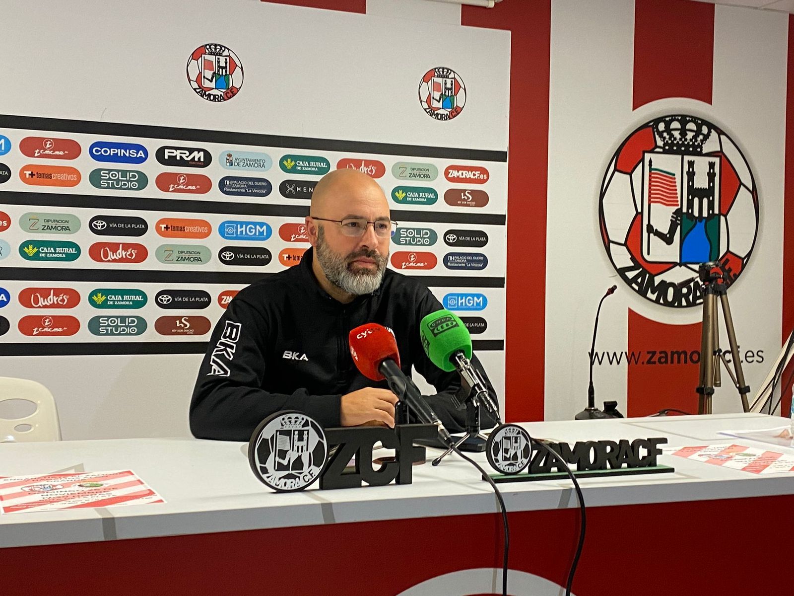 David Movilla, en rueda de prensa. FOTO: María Lorenzo