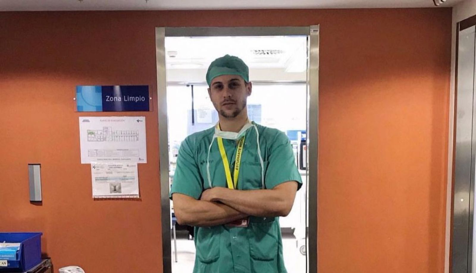 Josué Cordero, médico zamorano