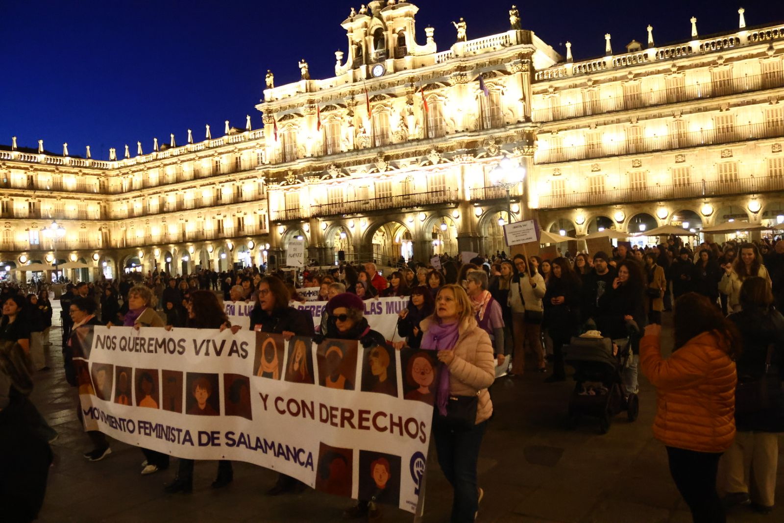Manifestación por el 8M en Salamanca