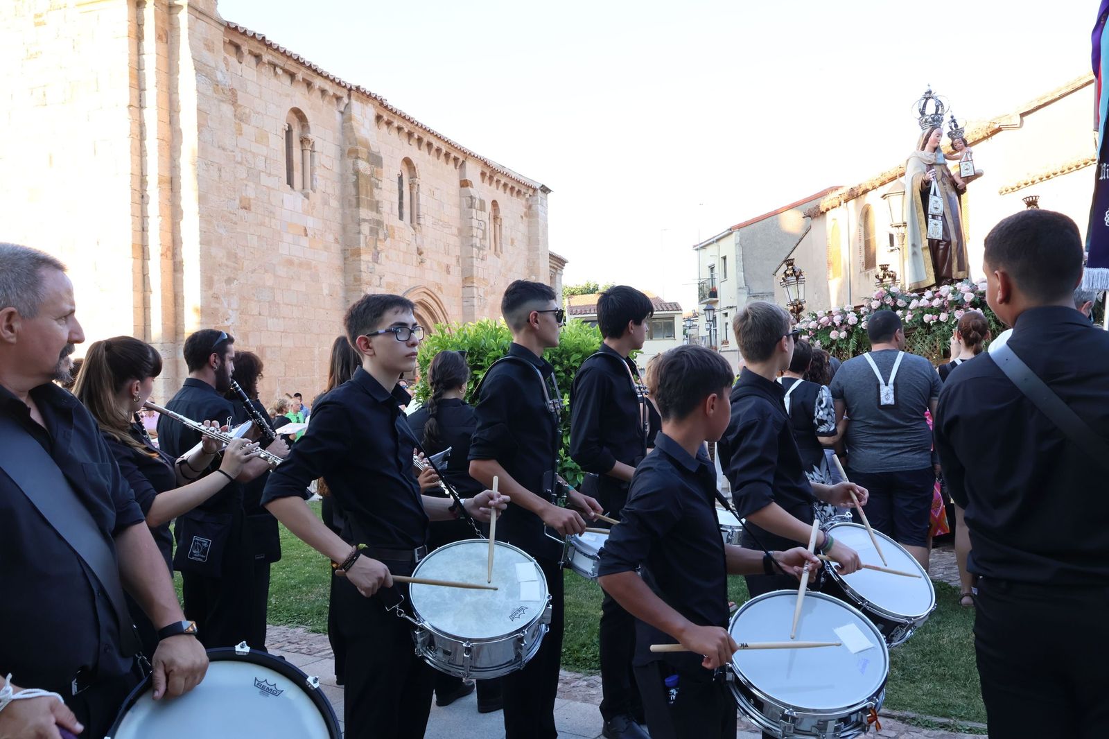 Procesión Virgen del Carmen en Zamora