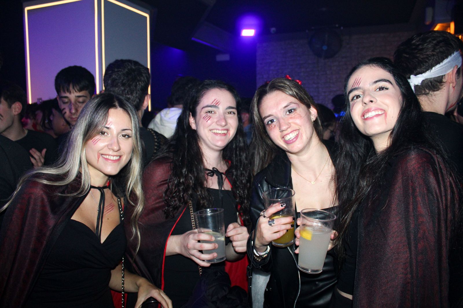 Salamanca de noche, viernes 31 de octubre