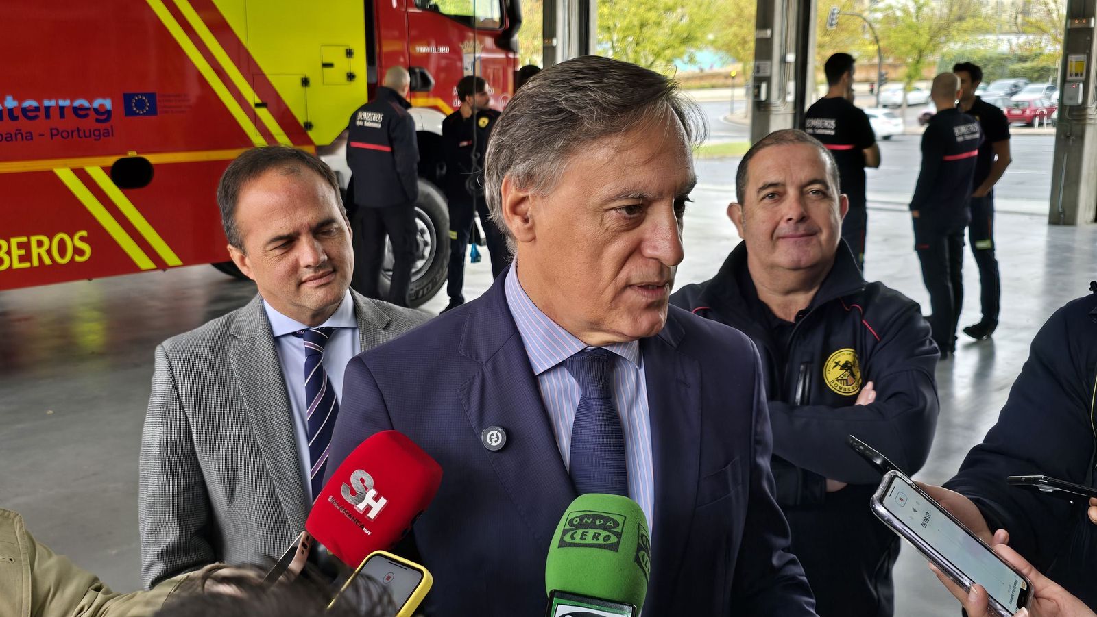 Presentación del nuevo vehículo nodriza del Servicio de Prevención, Extinción de Incendios y Salvamento