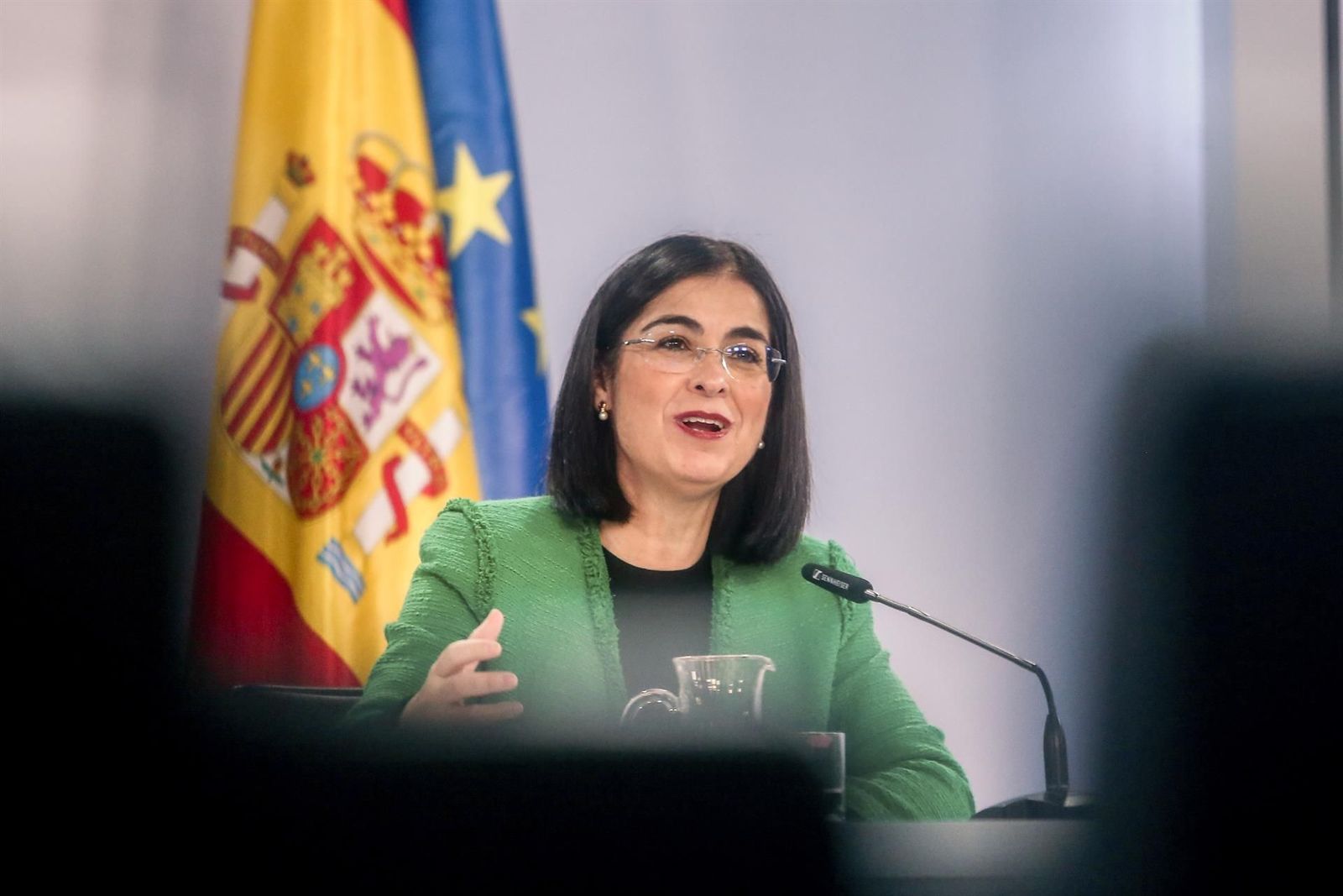 La ministra de Sanidad, Carolina Darias. EP