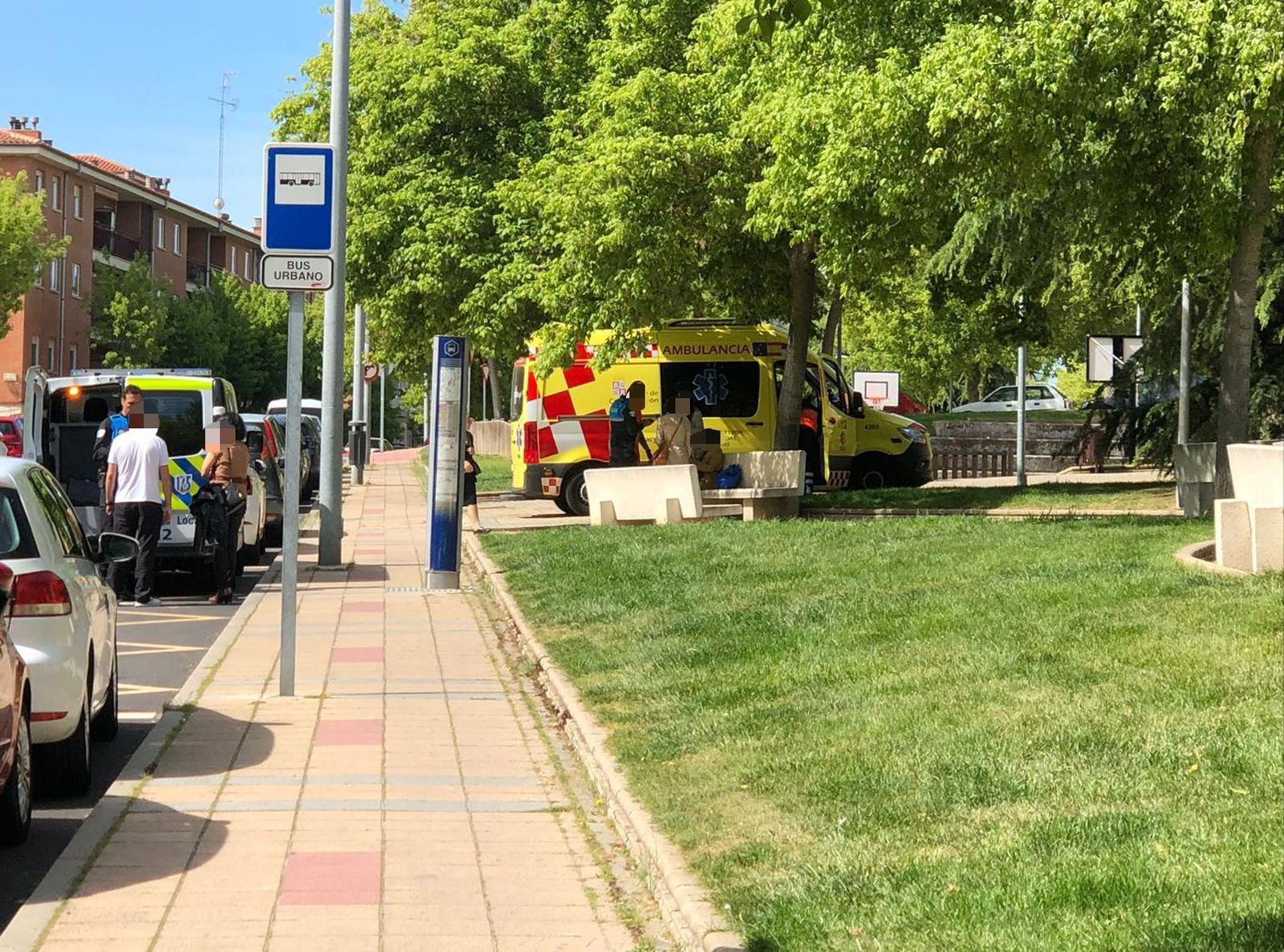 Atropellada una mujer en la calle Alonso del Castillo