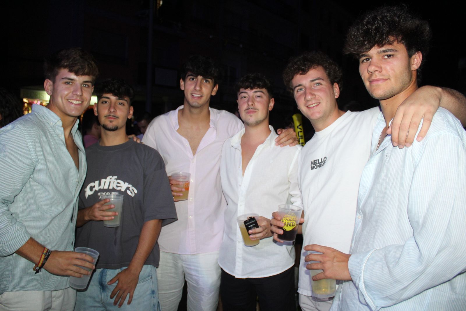 Salamanca de noche, sábado 16 de agosto