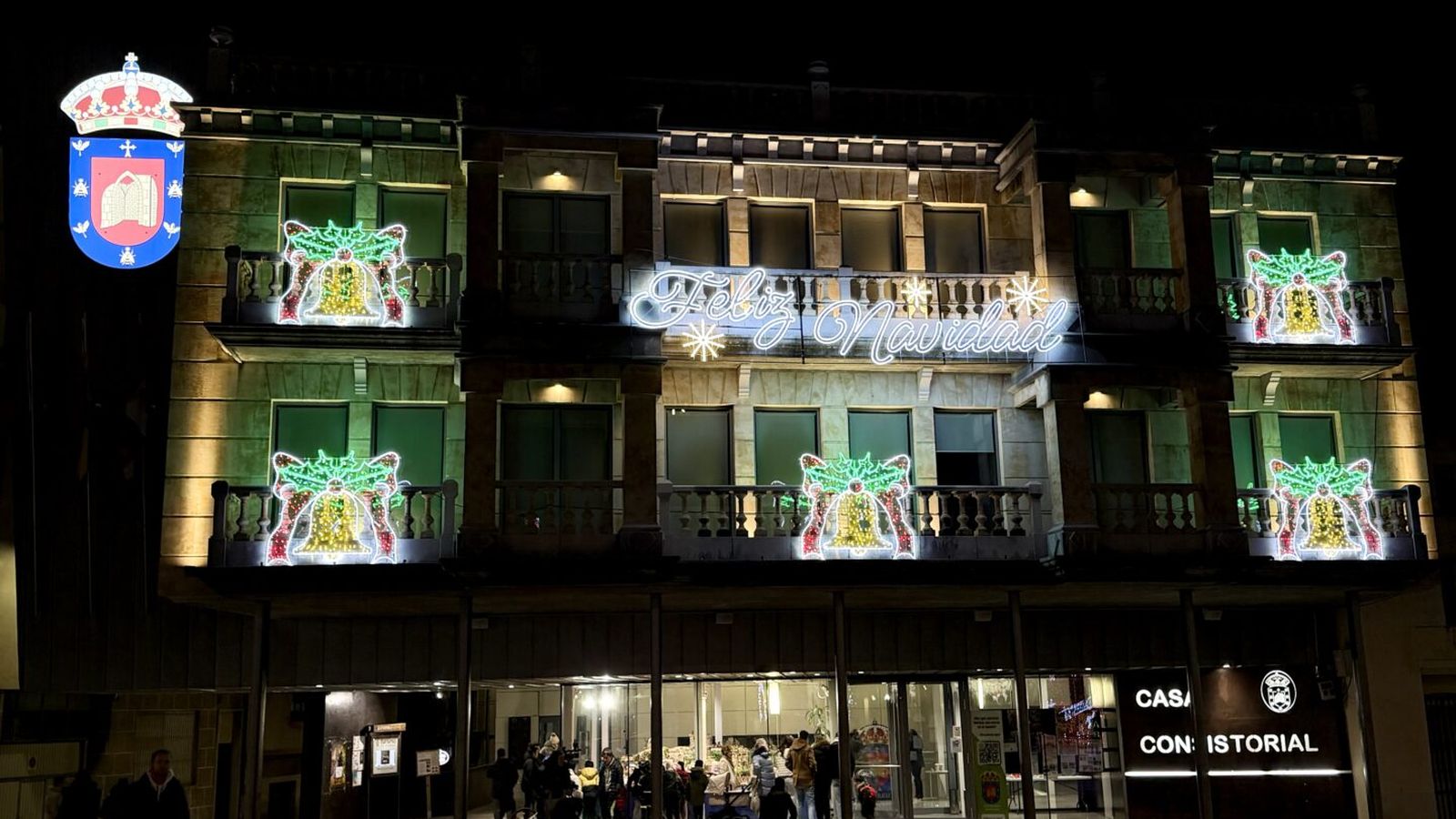 Encendido de las luces de Navidad en Guijuelo