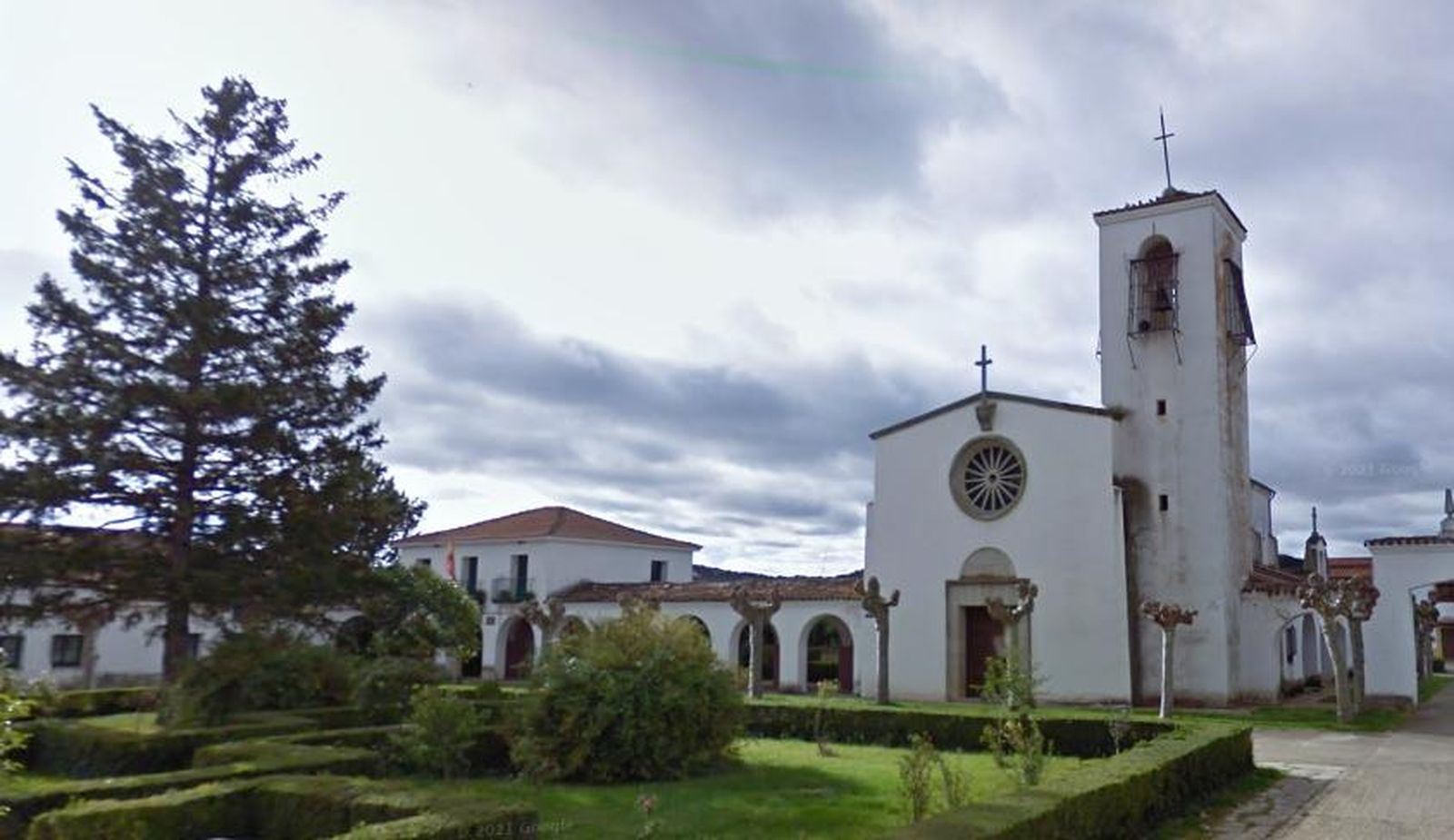 Plaza de Águeda, localidad integrada en la comarca de Ciudad Rodrigo. Foto Google Maps